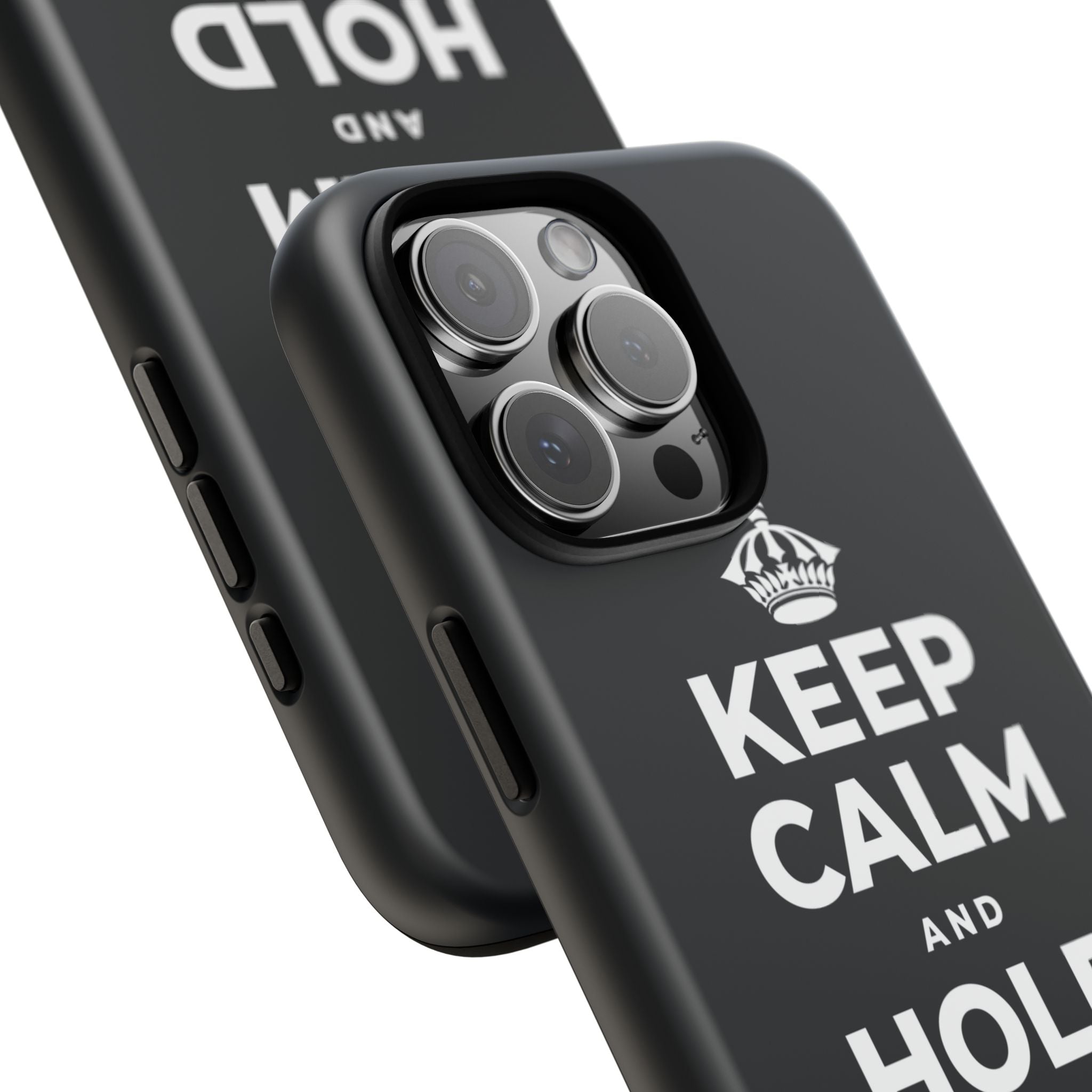 KEEP CALM AND HOLD SPACE FOR HOPE Phone Case (Dark)