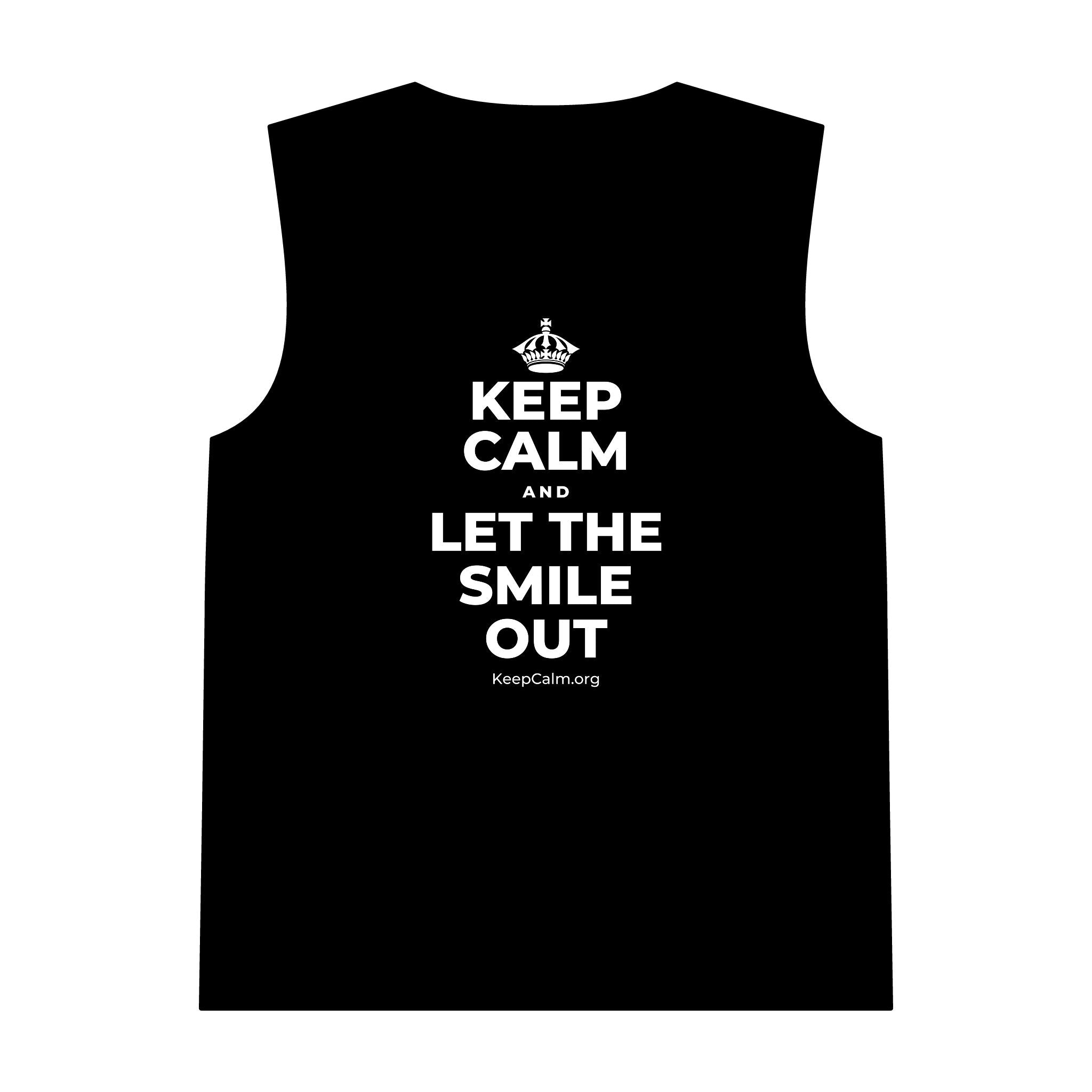 KEEP CALM AND LET THE SMILE OUT Tank Top