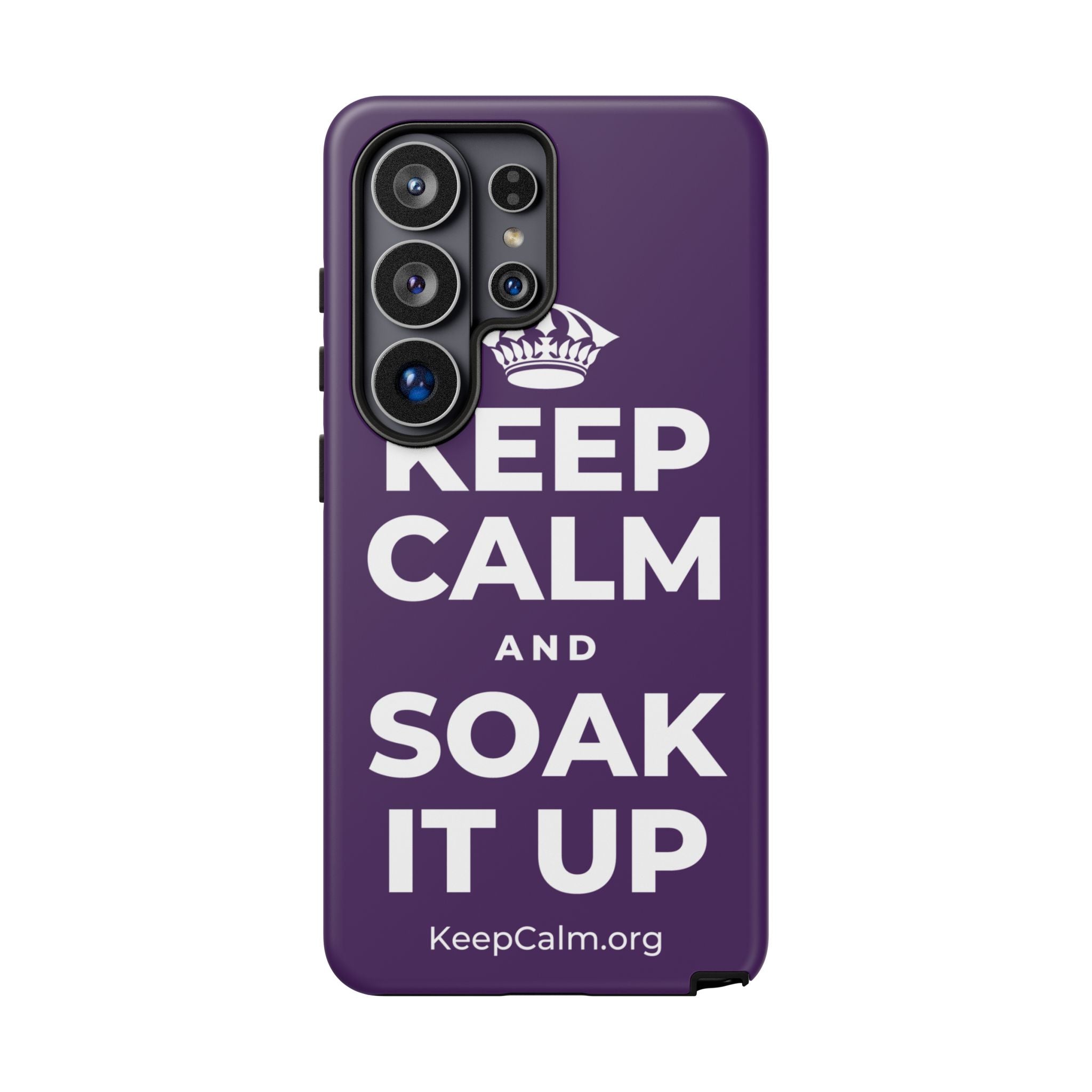 KEEP CALM AND SOAK IT UP Phone Case