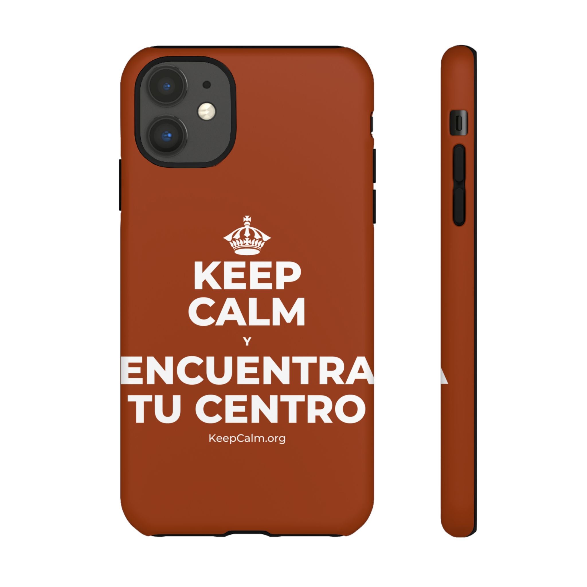 KEEP CALM Y ENCUENTRA TU CENTRO Phone Case
