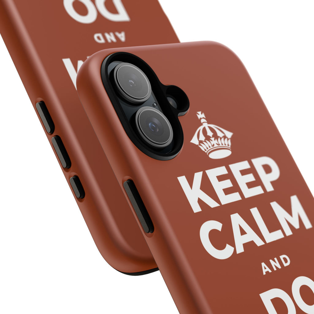 KEEP CALM AND DO LESS, GENTLY Phone Case
