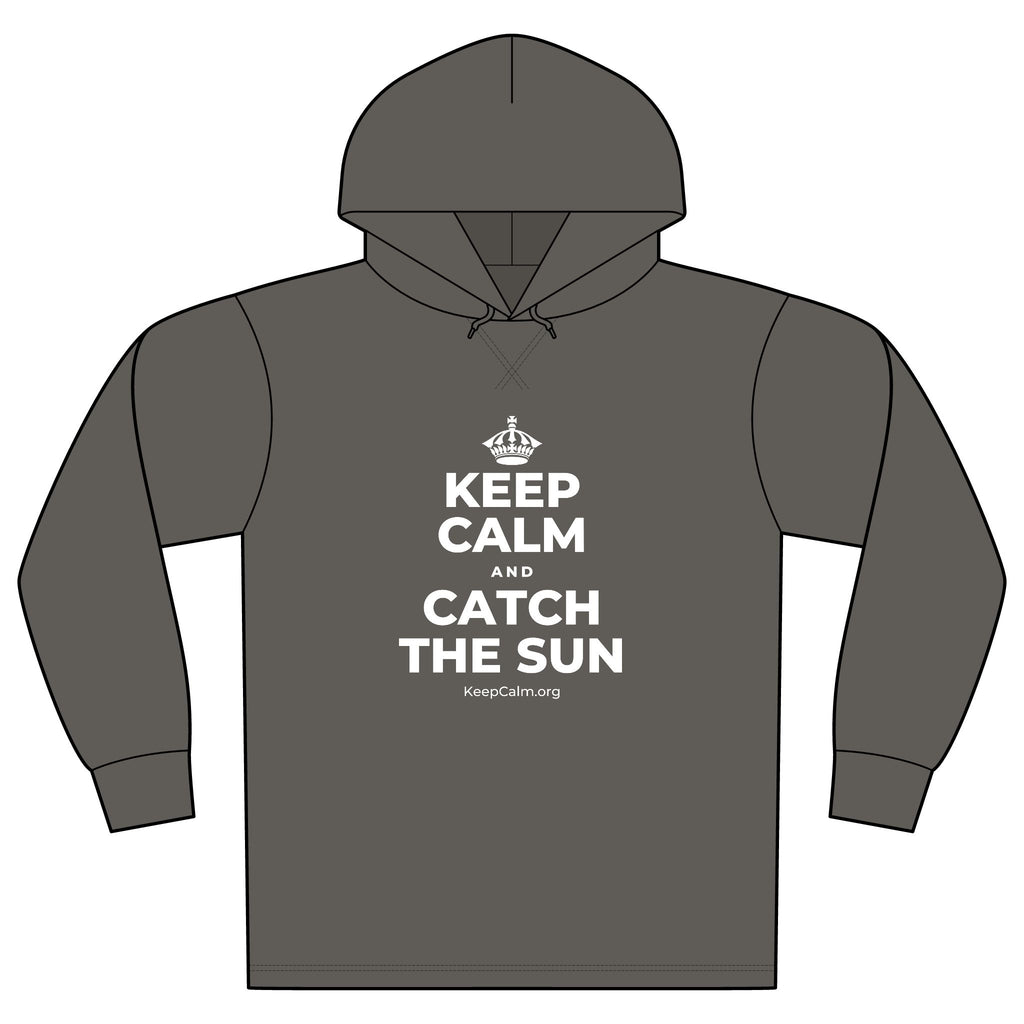 KEEP CALM AND CATCH THE SUN Organic Hoodie Tee