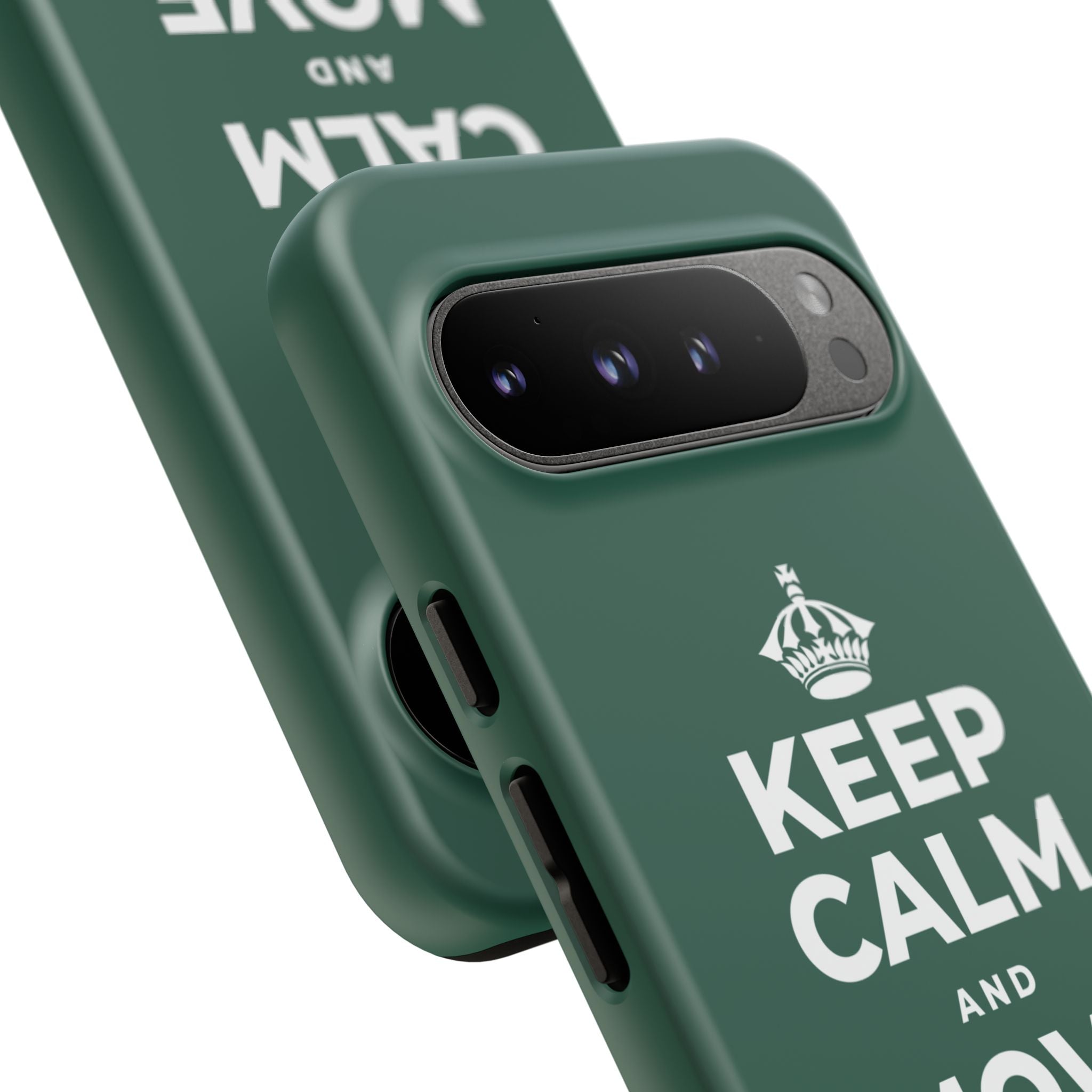 KEEP CALM AND MOVE FORWARD Phone Case