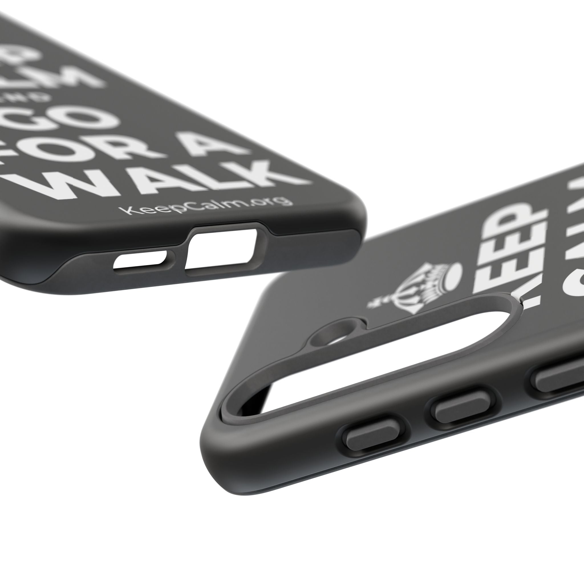 KEEP CALM AND GO FOR A WALK Phone Case