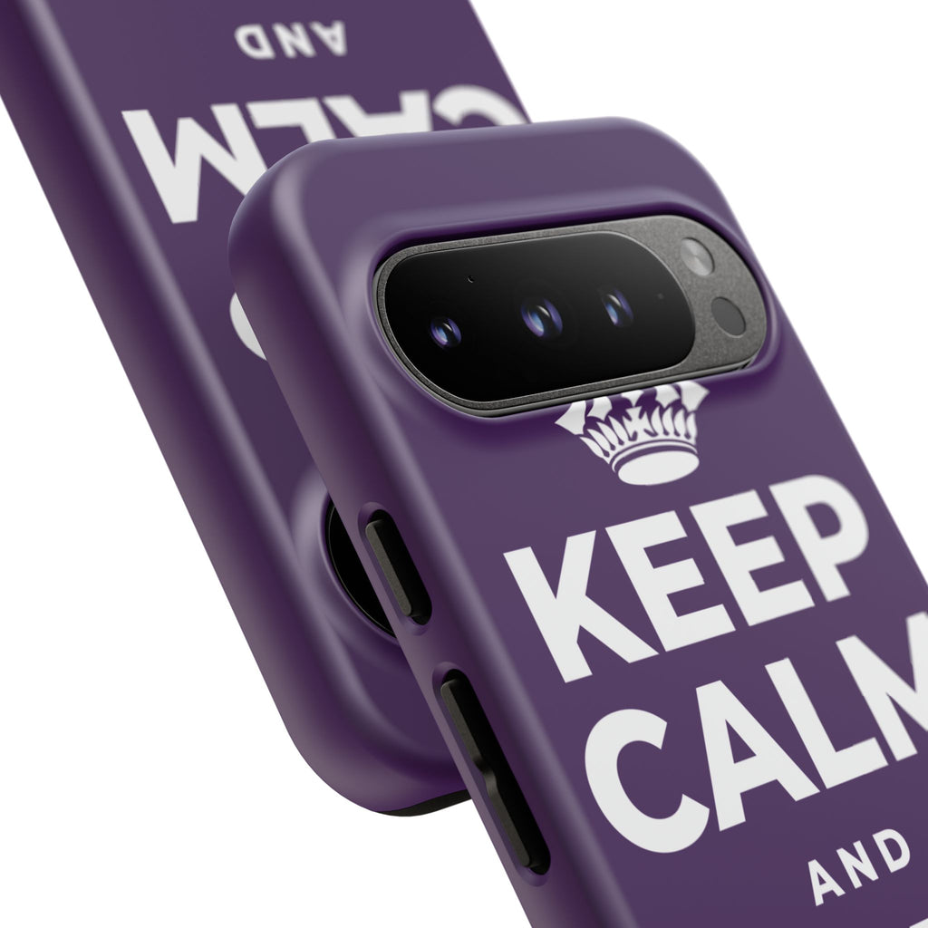 KEEP CALM AND TWIRL ONCE Phone Case
