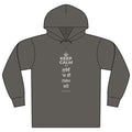 KEEP CALM AND ਰੁਝੇਵੇਂ 'ਚ ਵੀ ਨਰਮ ਰਹੋ Organic Hoodie Tee