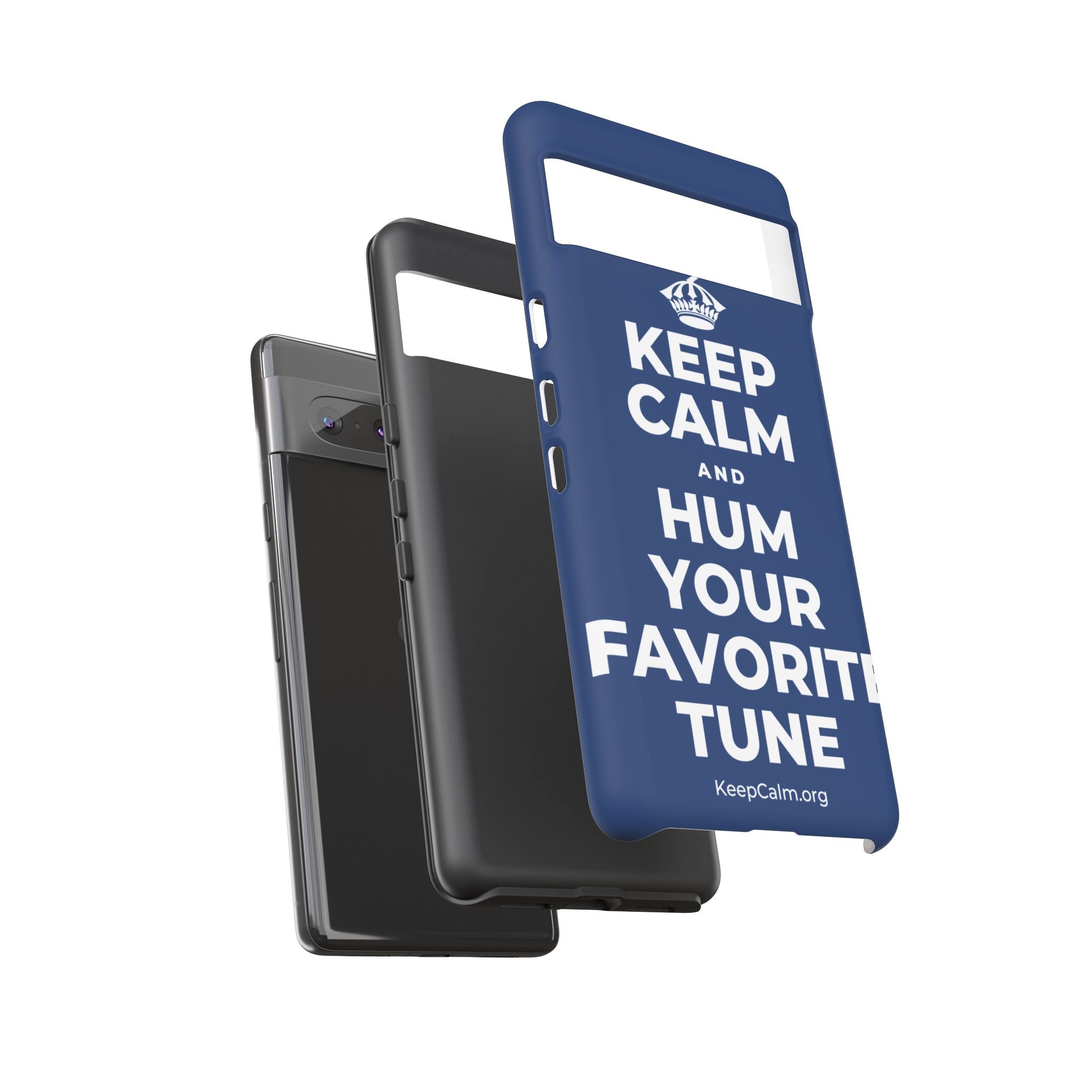 KEEP CALM AND HUM YOUR FAVORITE TUNE Phone Case