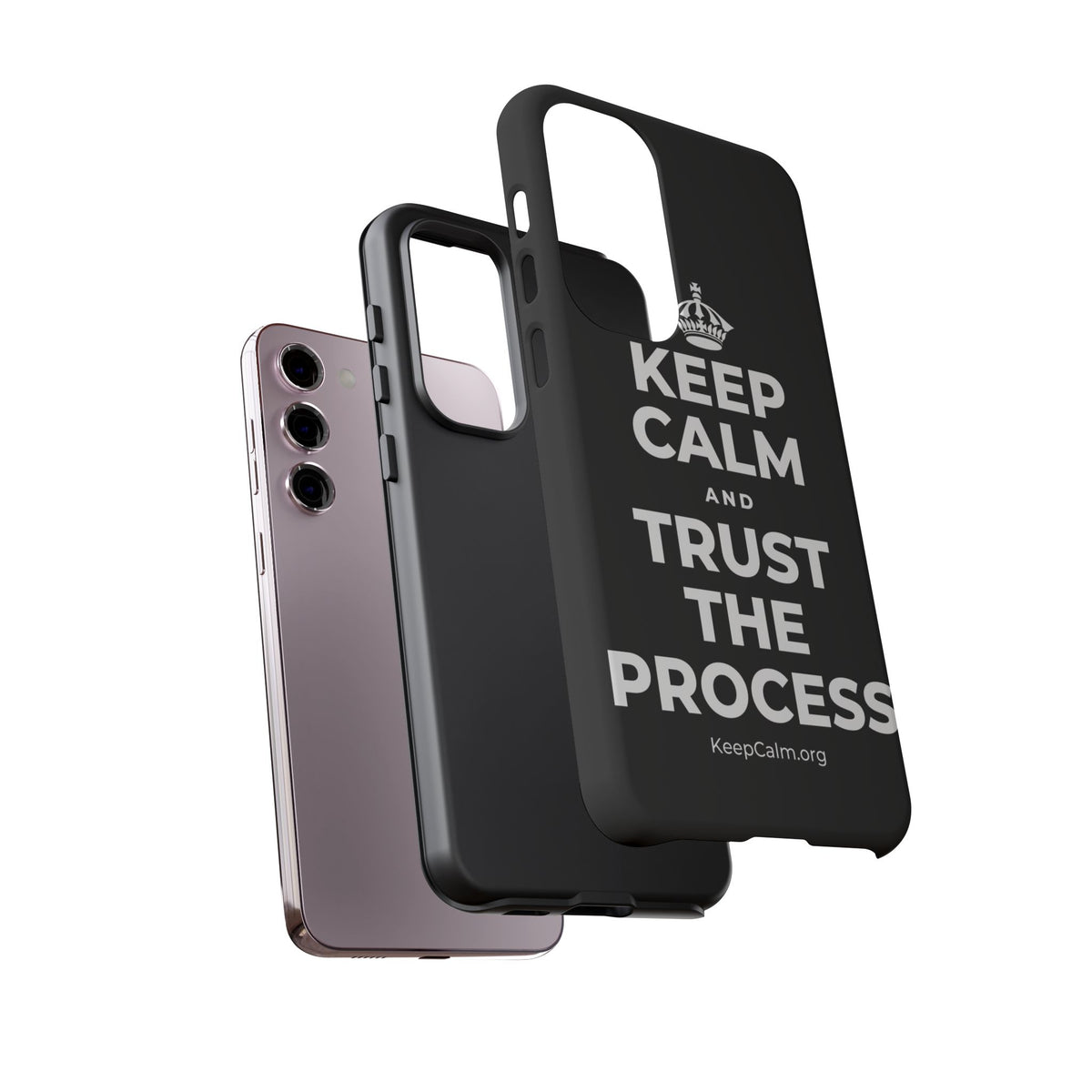 KEEP CALM AND TRUST THE PROCESS Phone Case