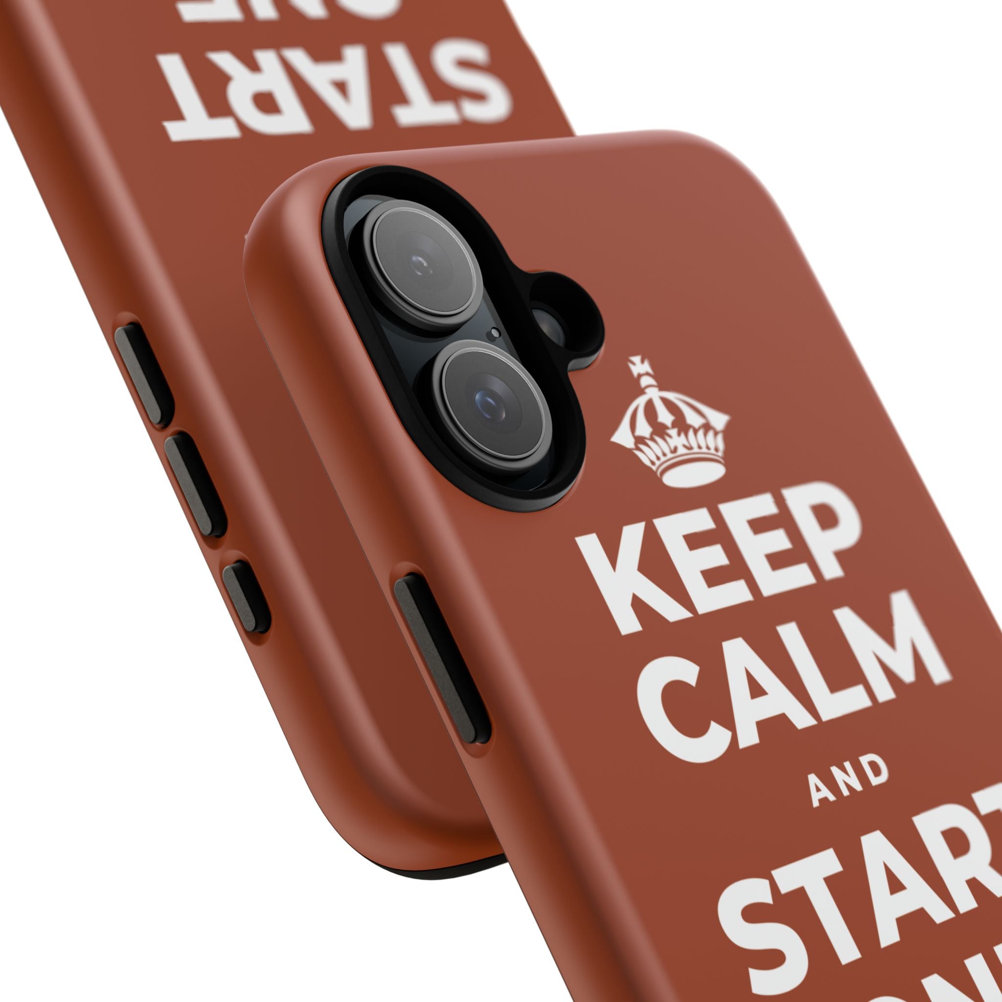 KEEP CALM AND START ONE FRESH PAGE Phone Case