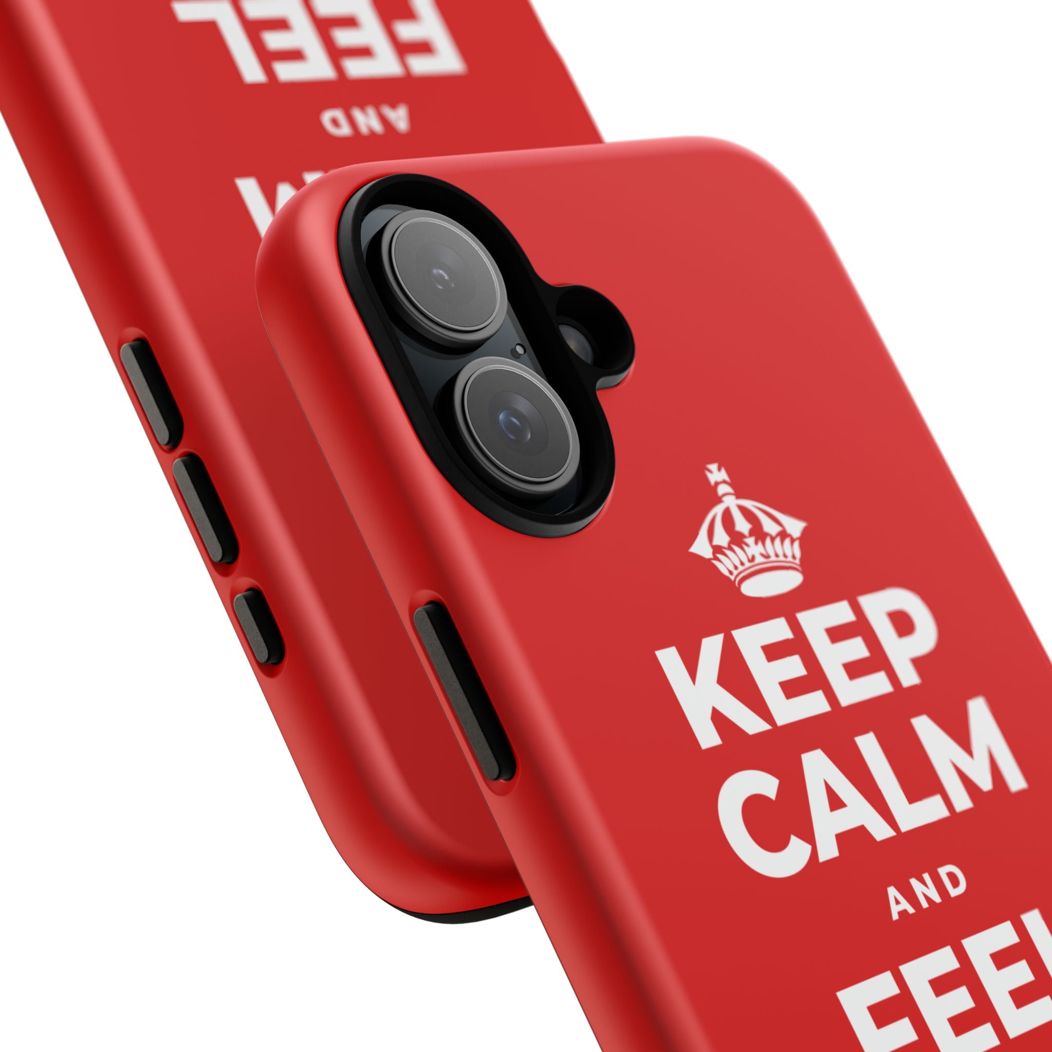 KEEP CALM AND FEEL YOUR FEET Phone Case