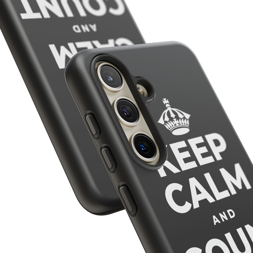 KEEP CALM AND COUNT SMALL WINS Phone Case