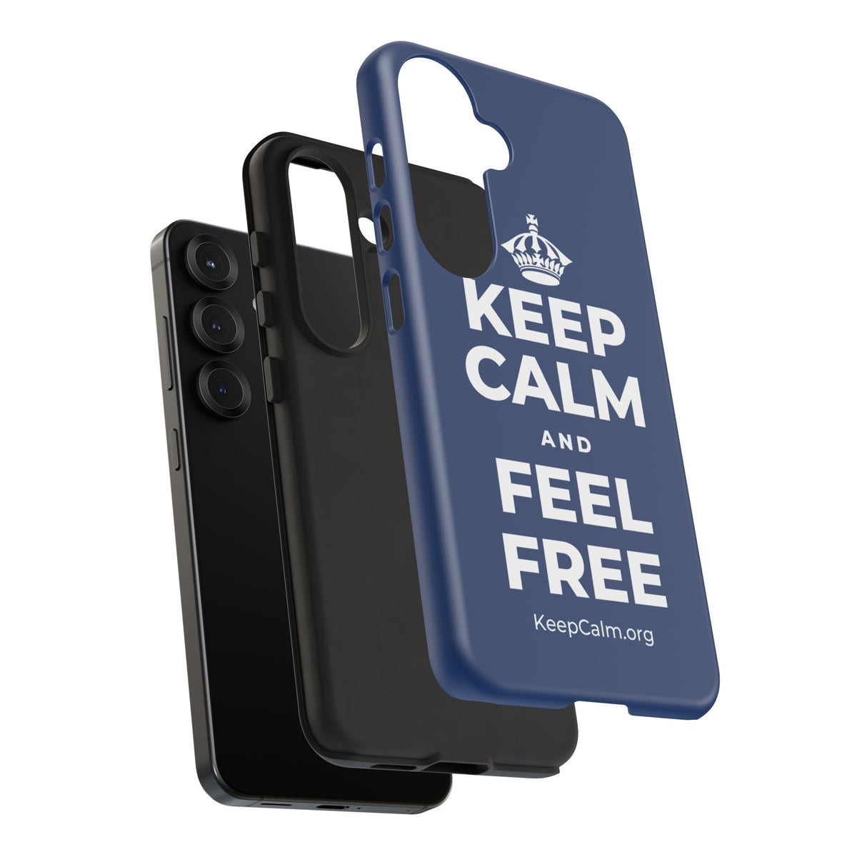 KEEP CALM AND FEEL FREE Phone Case