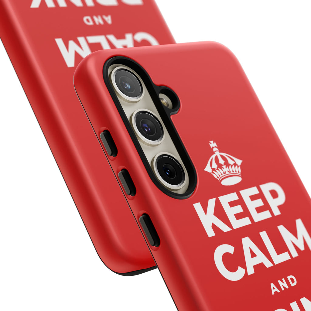 KEEP CALM AND DRINK WATER Phone Case