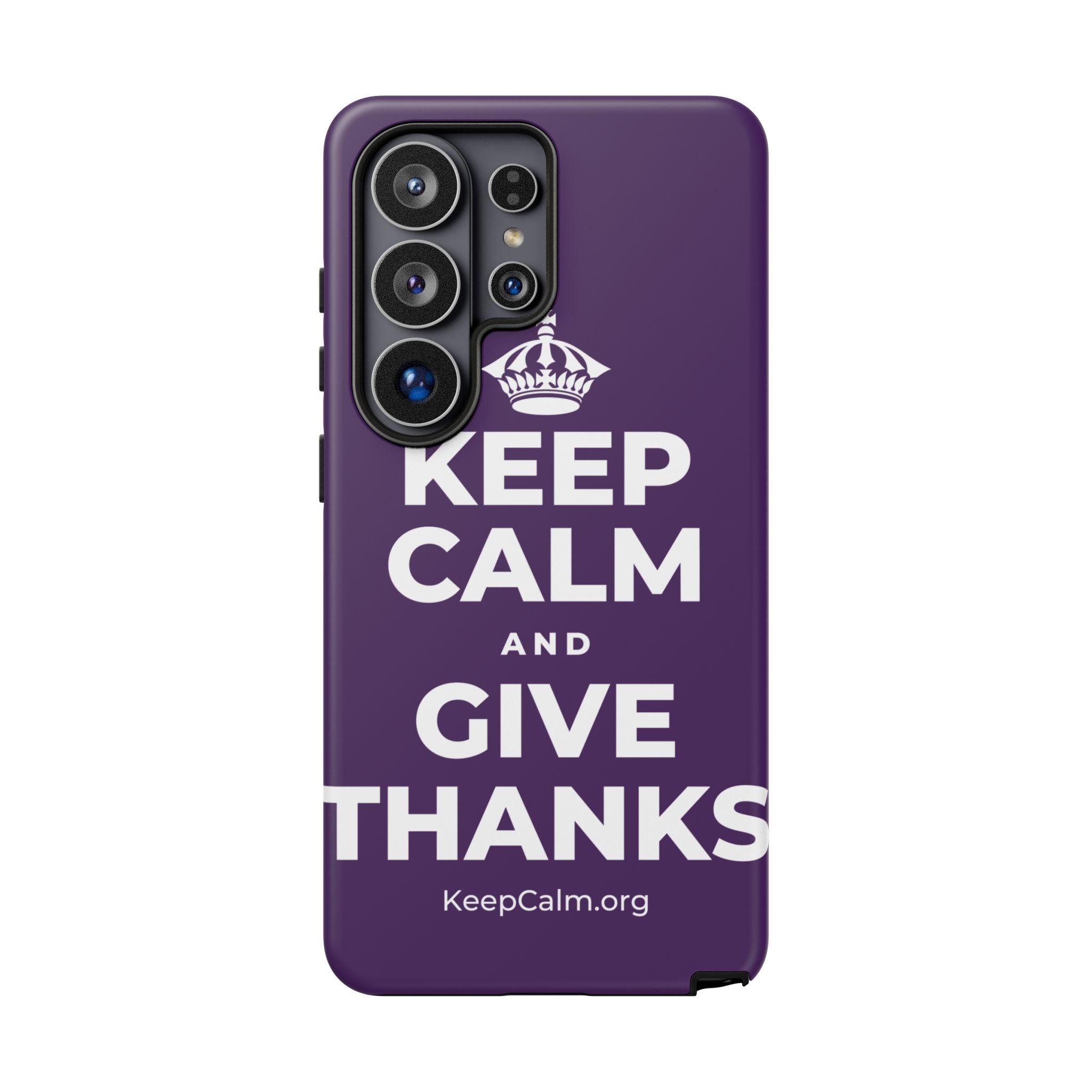 KEEP CALM AND GIVE THANKS Phone Case