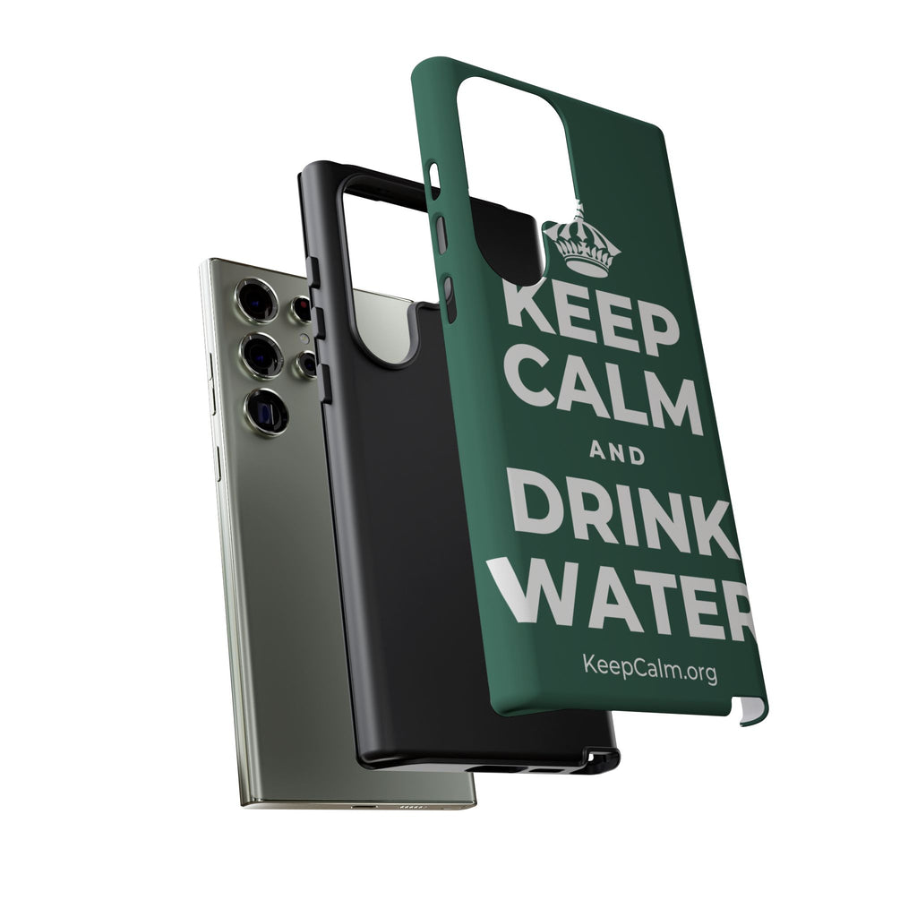 KEEP CALM AND DRINK WATER Phone Case