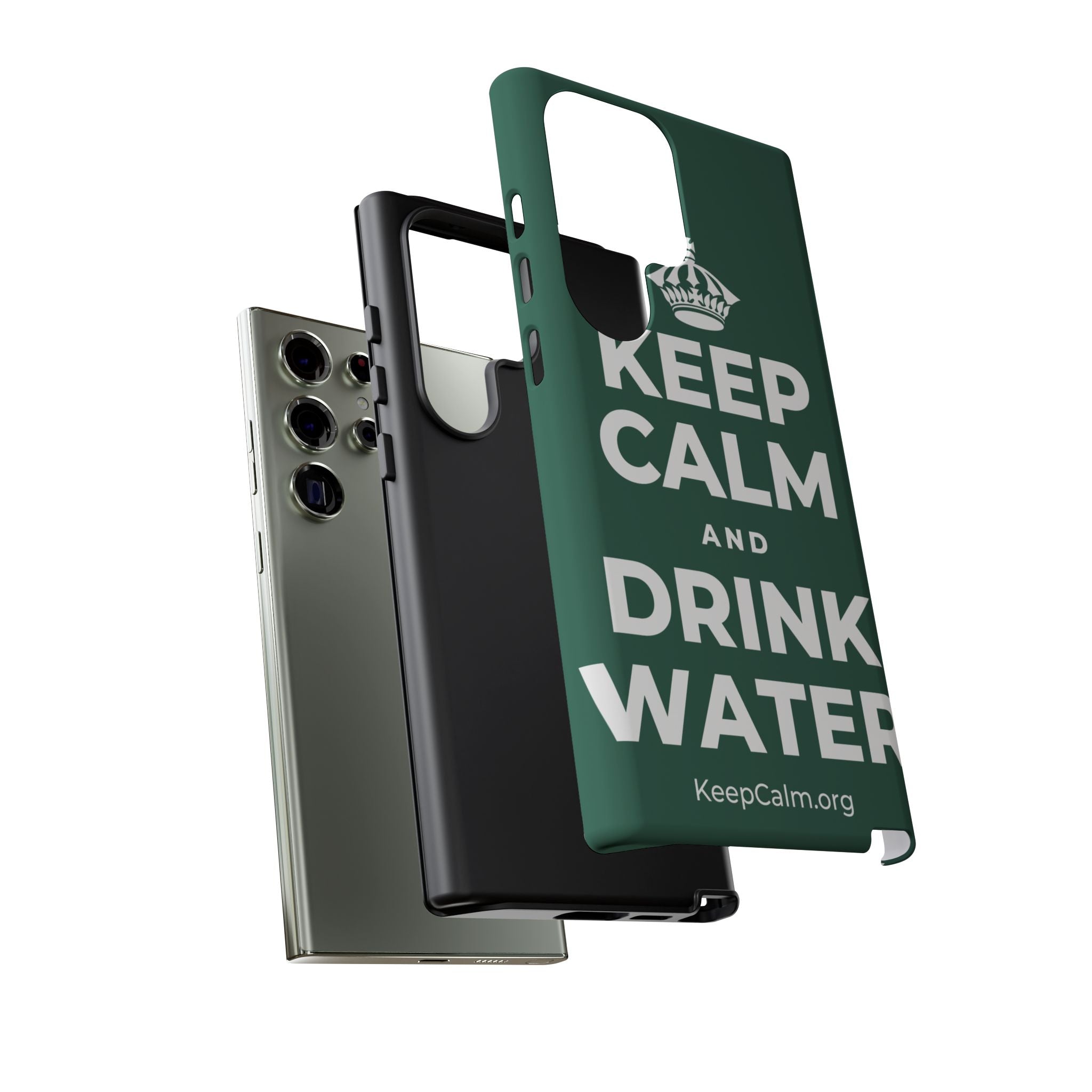 KEEP CALM AND DRINK WATER Phone Case