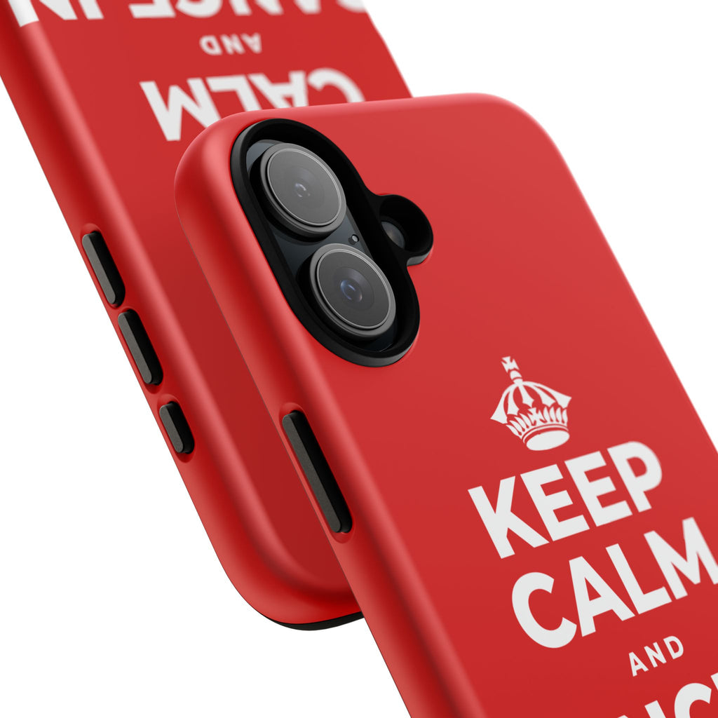 KEEP CALM AND DANCE IN THE SAND Phone Case