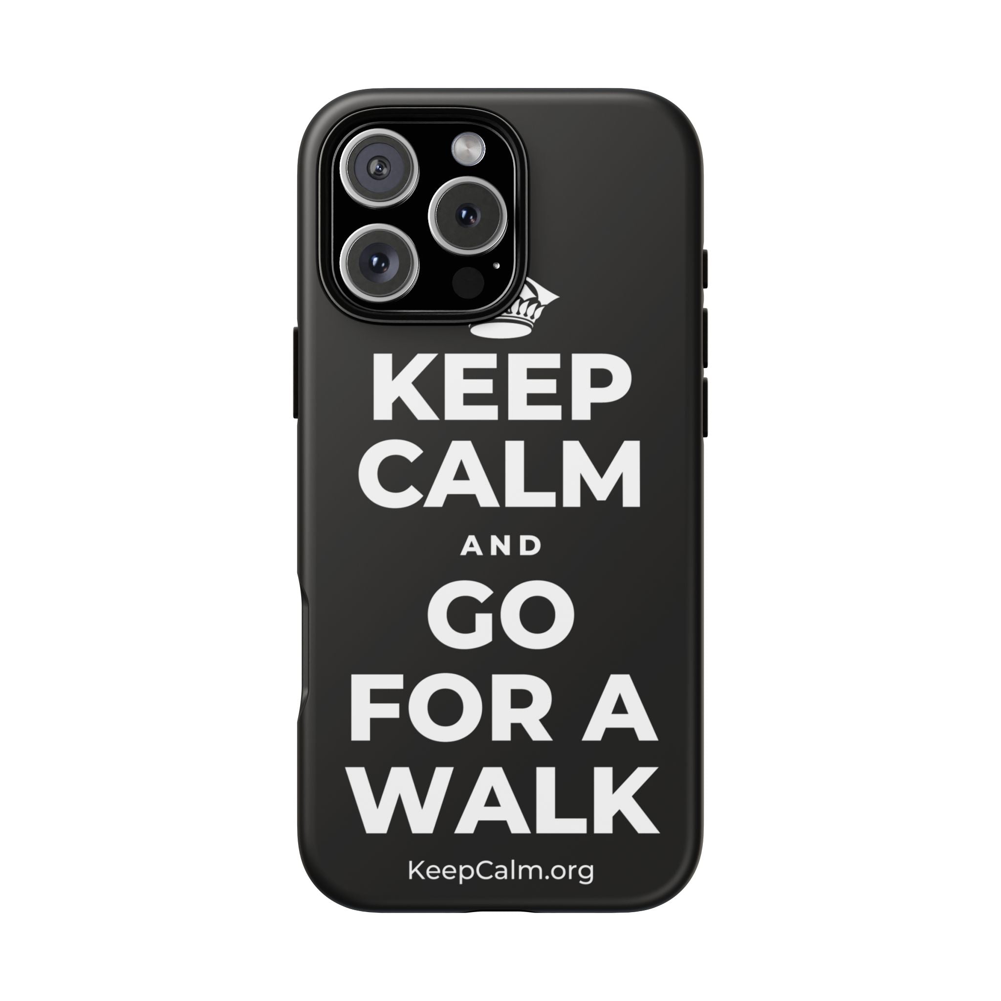 KEEP CALM AND GO FOR A WALK Phone Case