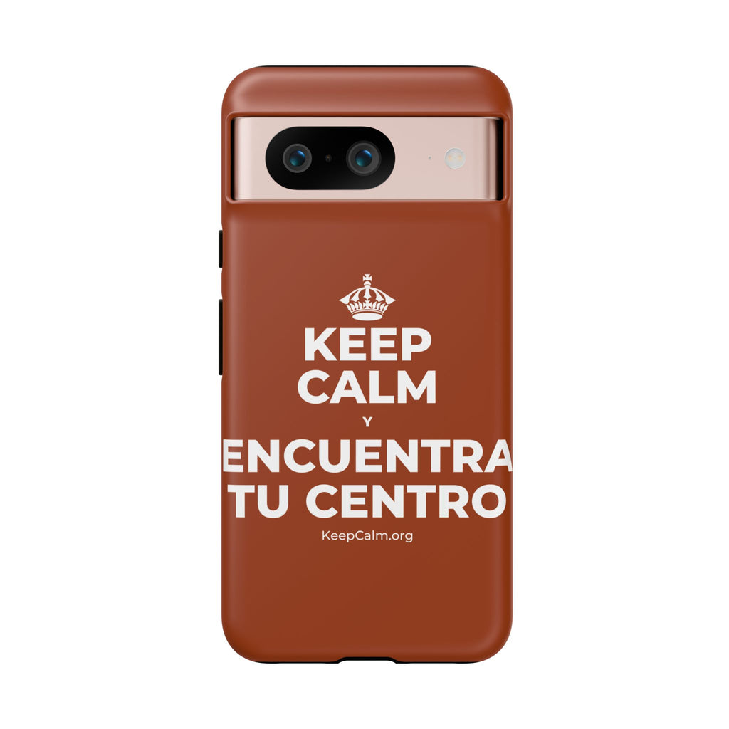 KEEP CALM Y ENCUENTRA TU CENTRO Phone Case