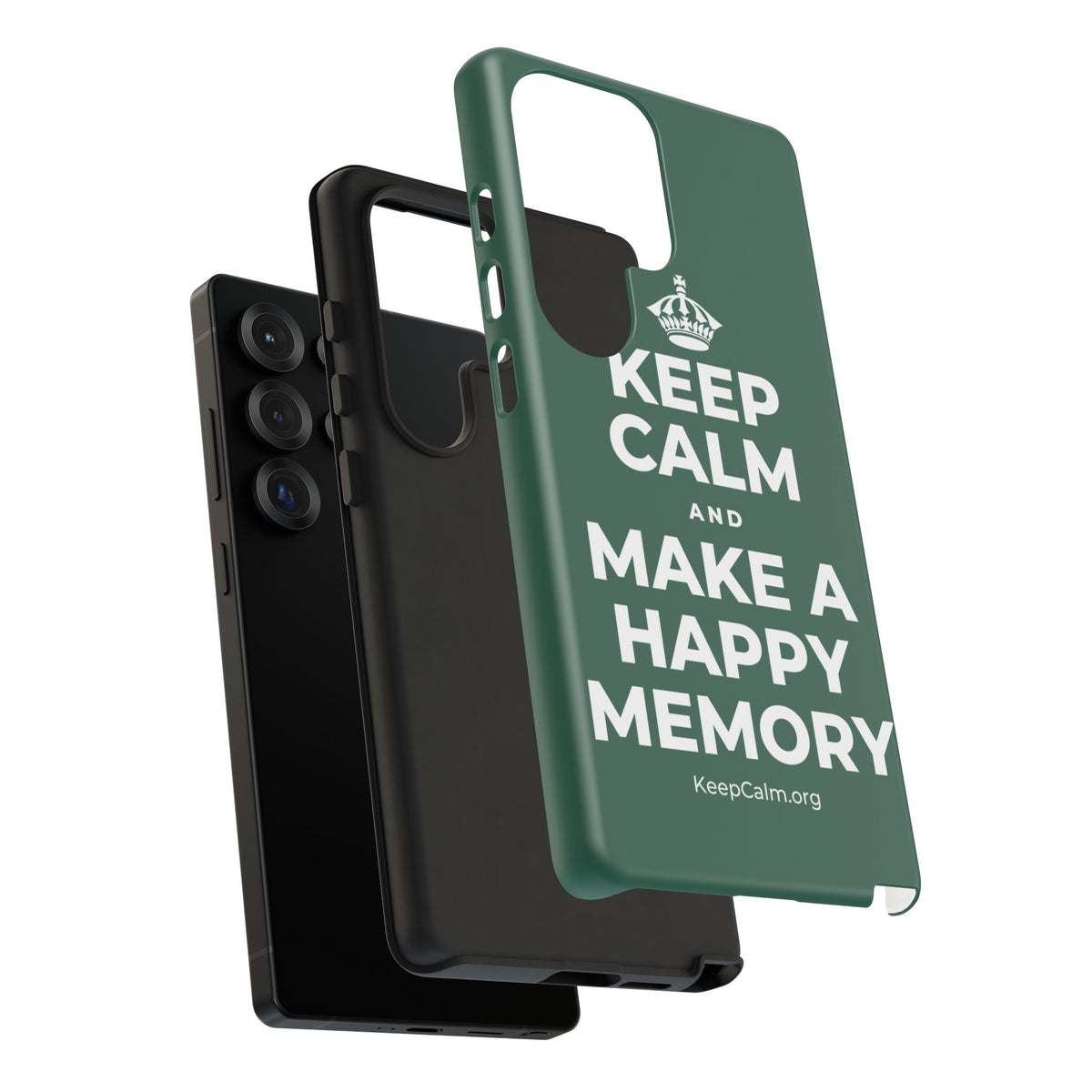 KEEP CALM AND MAKE A HAPPY MEMORY Phone Case