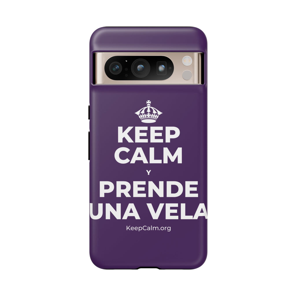 KEEP CALM Y PRENDE UNA VELA Phone Case