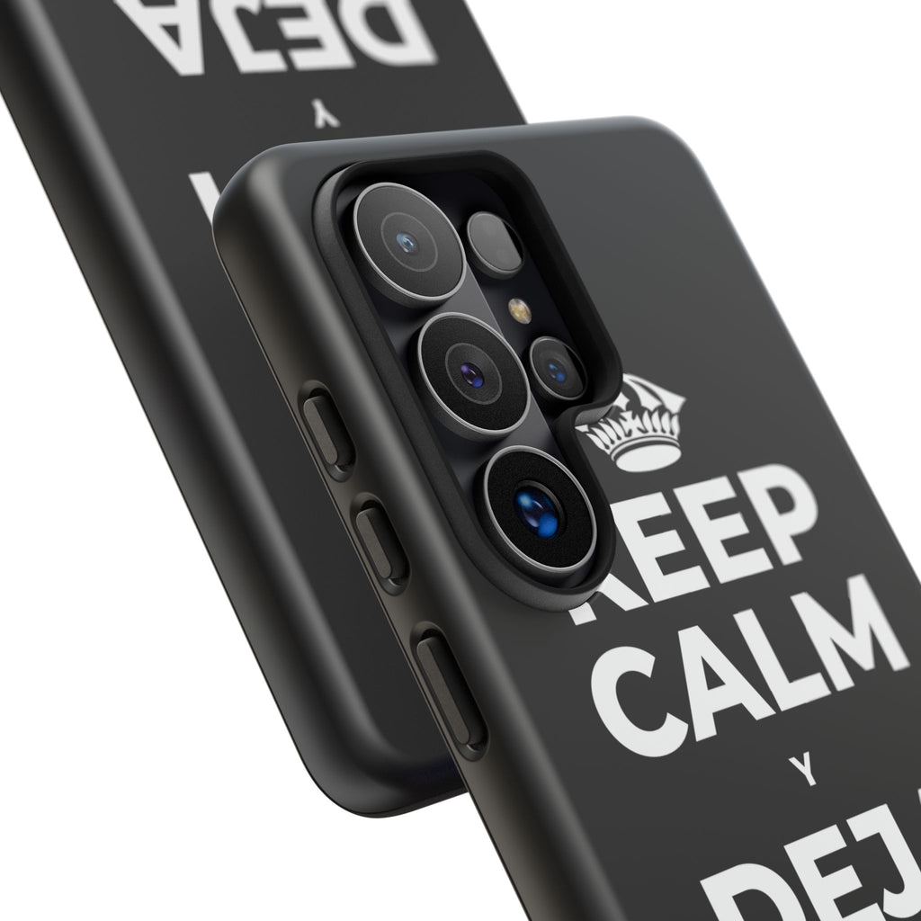 KEEP CALM Y DEJA QUE BASTE Phone Case
