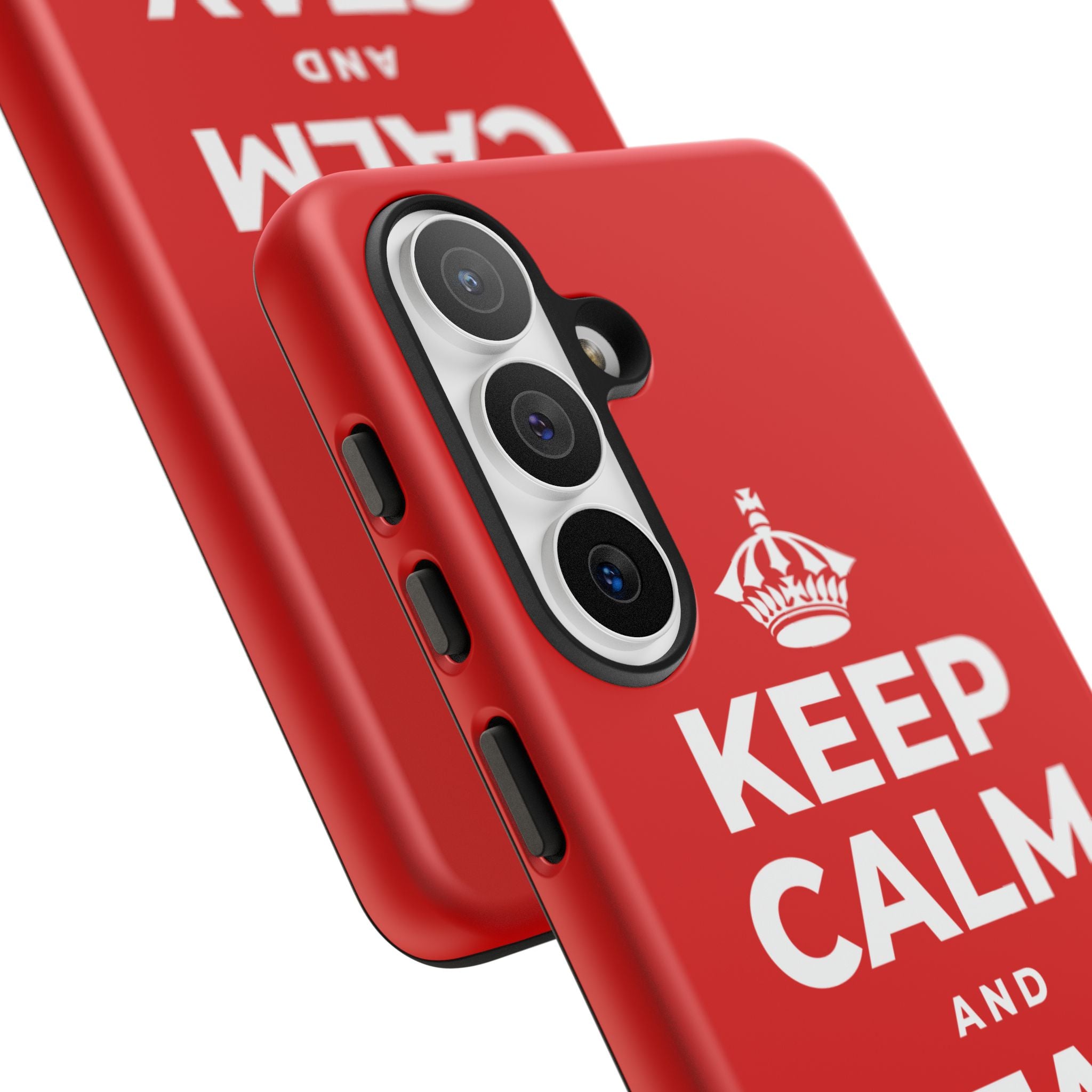 KEEP CALM AND STAY REAL Phone Case