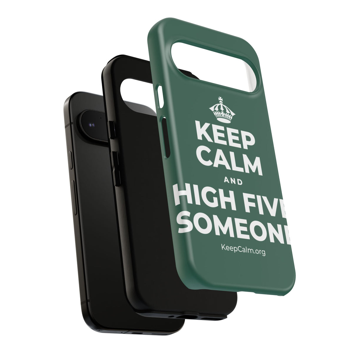 KEEP CALM AND HIGH FIVE SOMEONE Phone Case