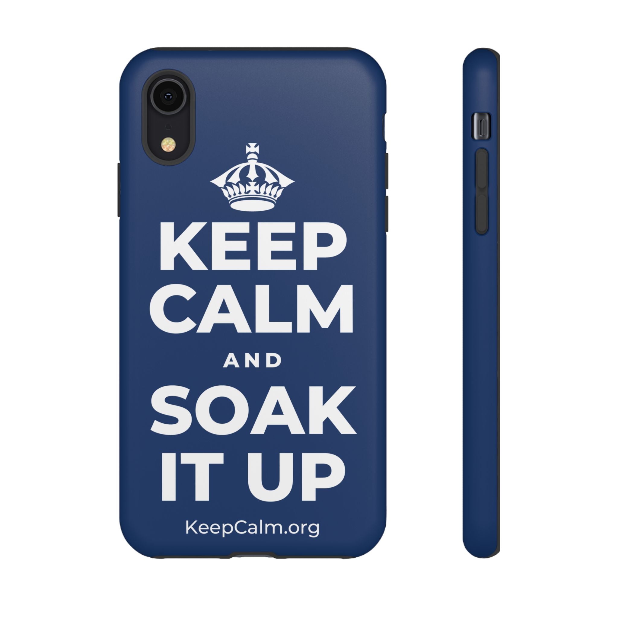 KEEP CALM AND SOAK IT UP Phone Case