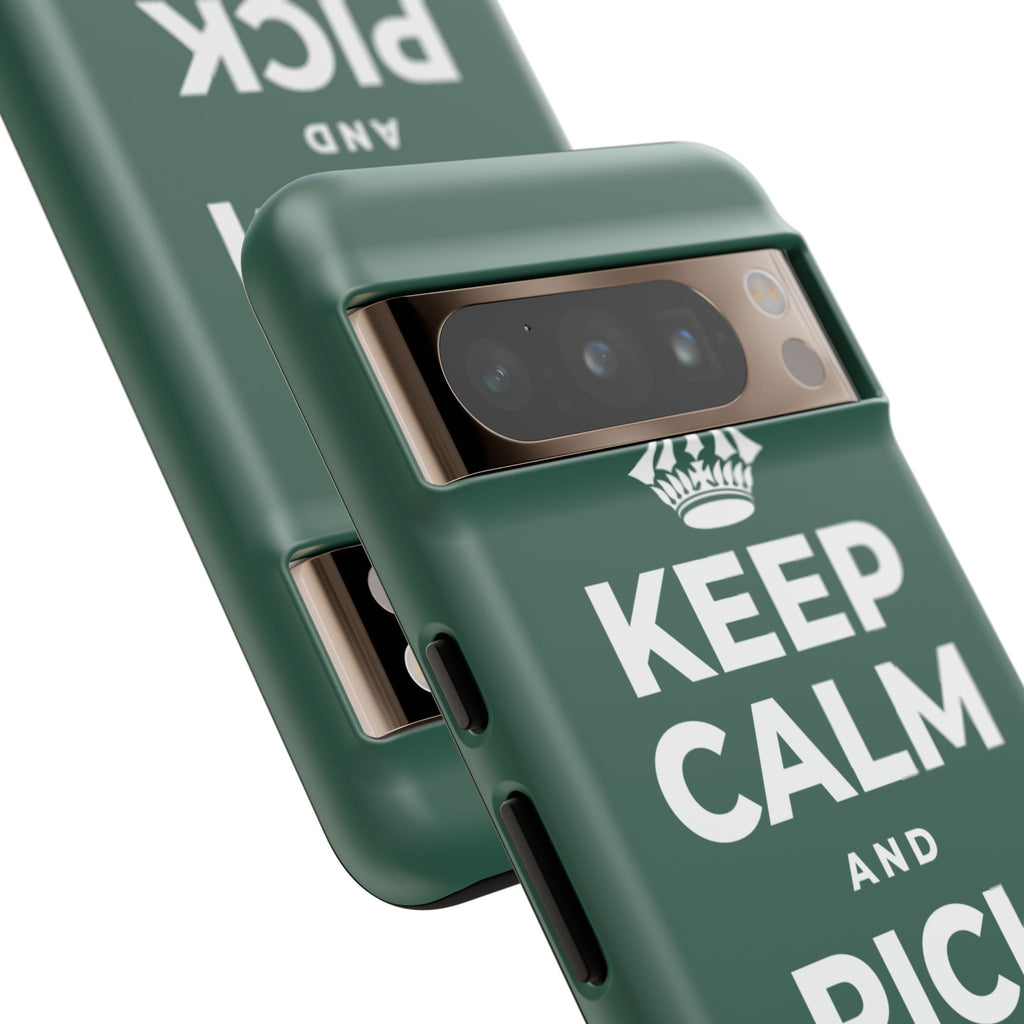 KEEP CALM AND PICK YOUR BATTLE Phone Case