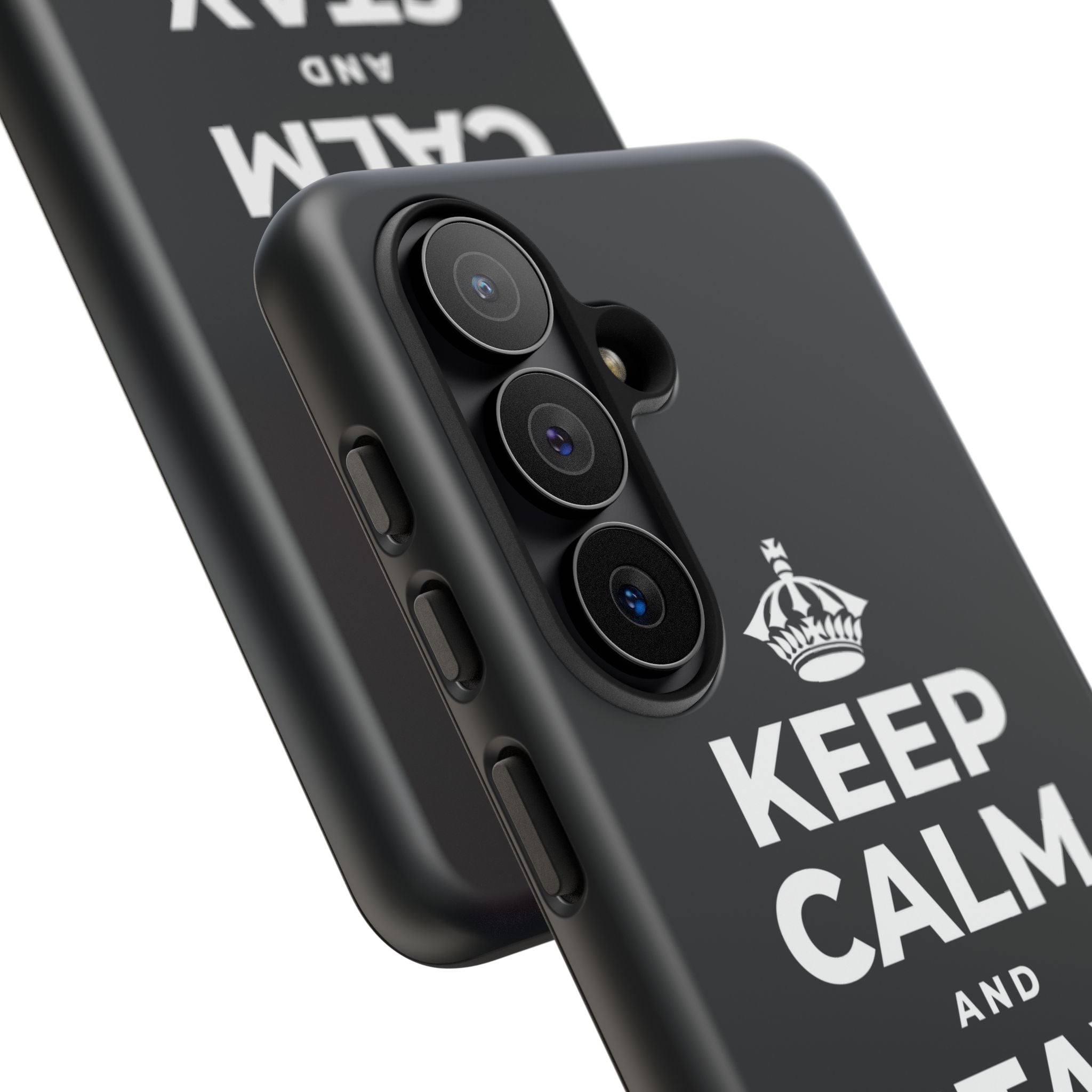 KEEP CALM AND STAY FEARLESS Phone Case (Dark)