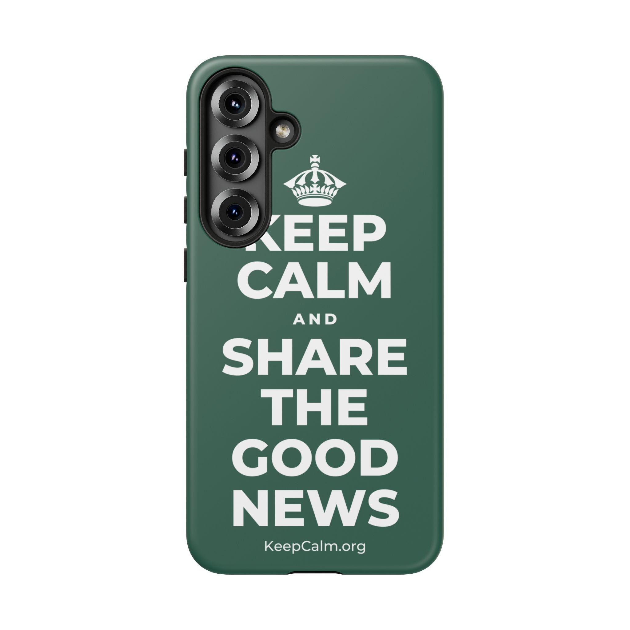 KEEP CALM AND SHARE THE GOOD NEWS Phone Case