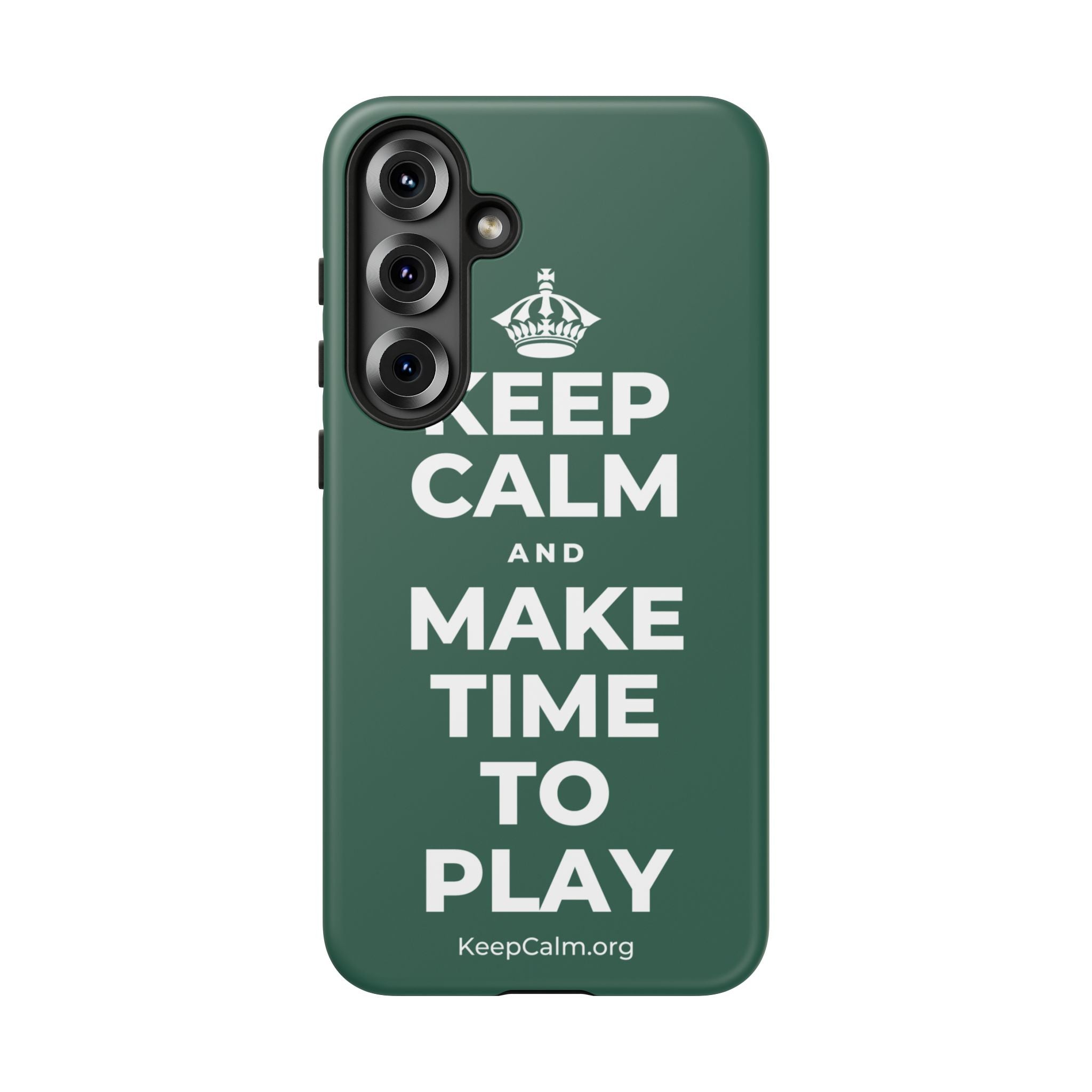 KEEP CALM AND MAKE TIME TO PLAY Phone Case