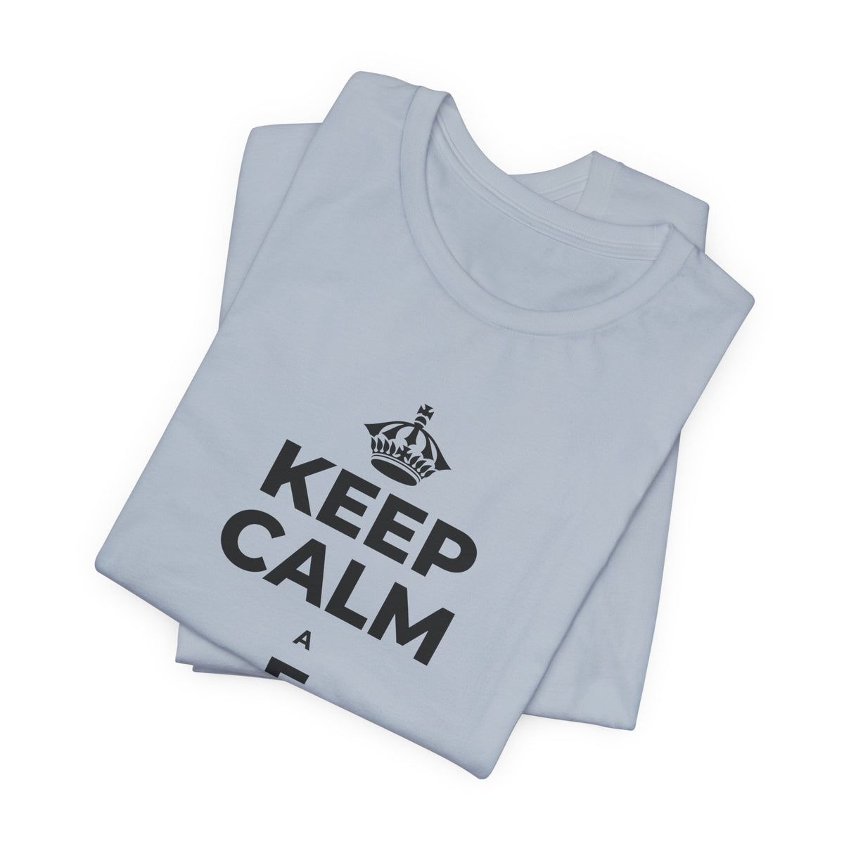 KEEP CALM A E HAʻAHEO IĀ ʻOE IHO T-Shirt (White–Asphalt)