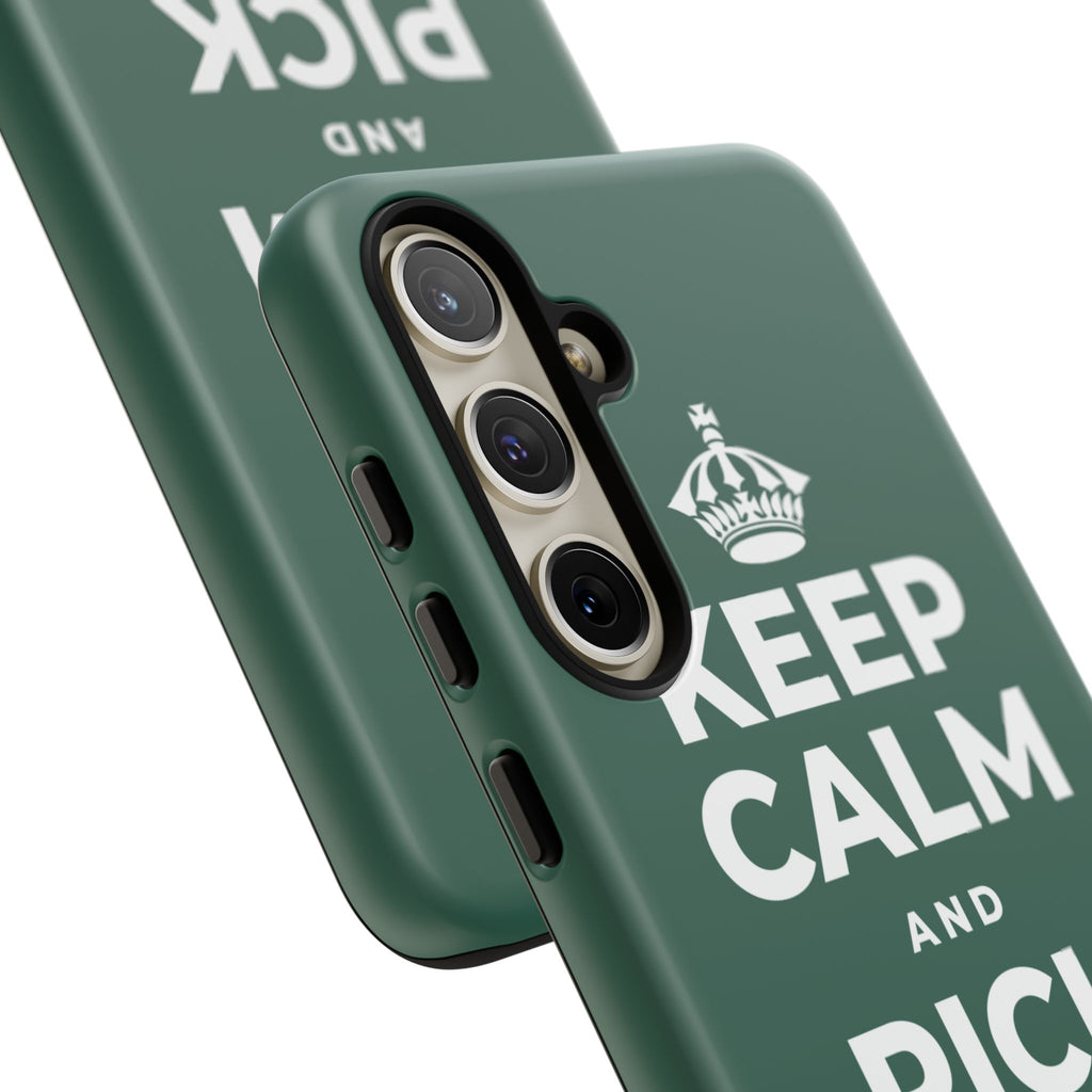 KEEP CALM AND PICK YOUR BATTLE Phone Case
