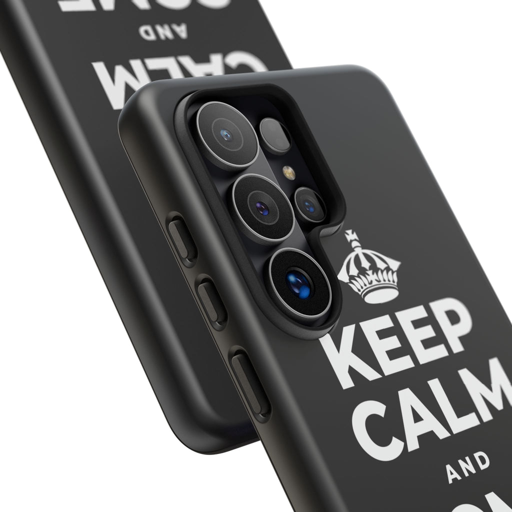 KEEP CALM AND COME HOME Phone Case