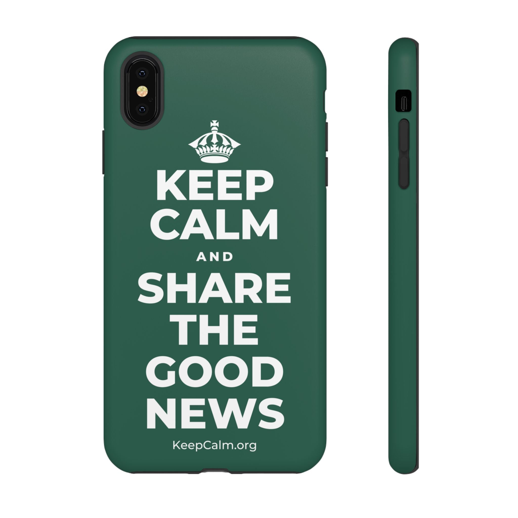 KEEP CALM AND SHARE THE GOOD NEWS Phone Case