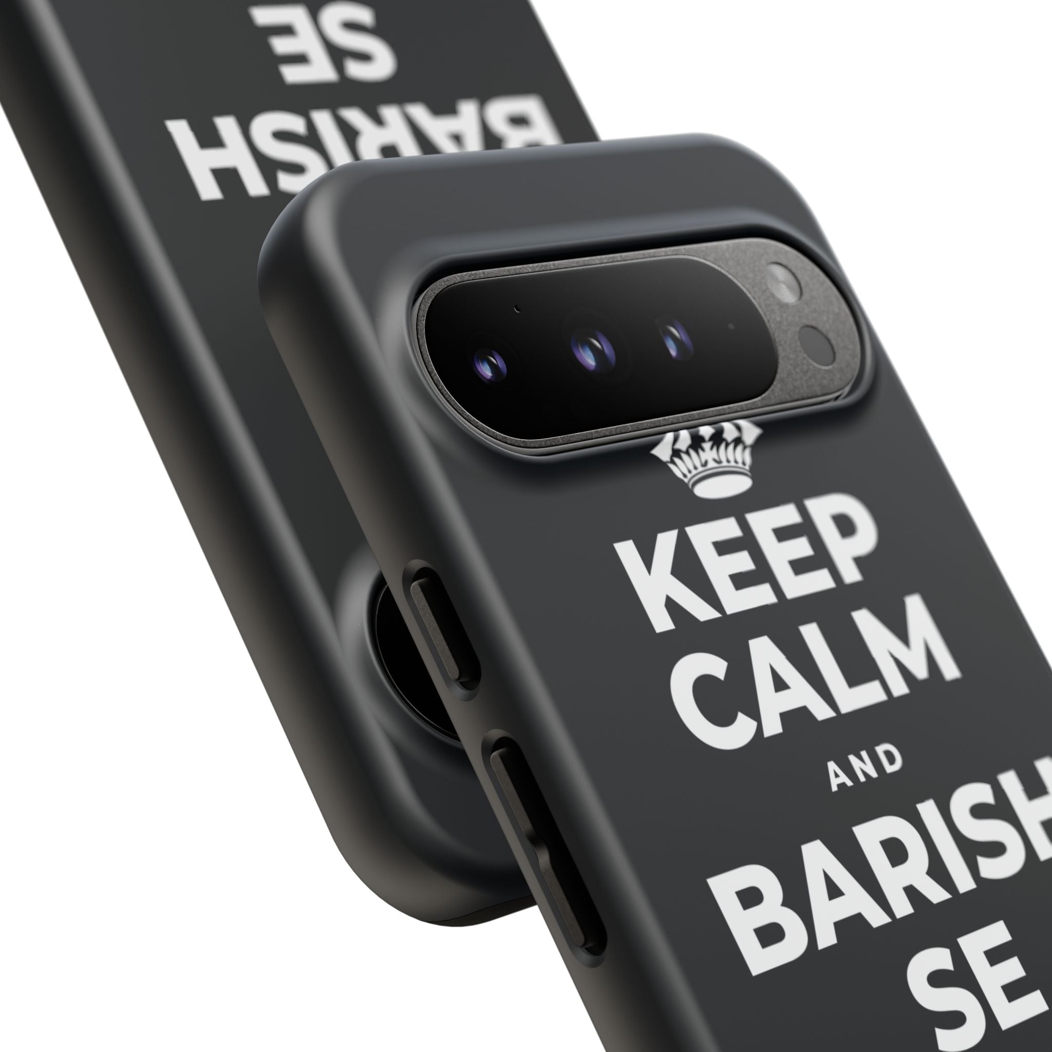 KEEP CALM AND BARISH SE CHEEZEIN BADHTI HAIN Phone Case (Dark)