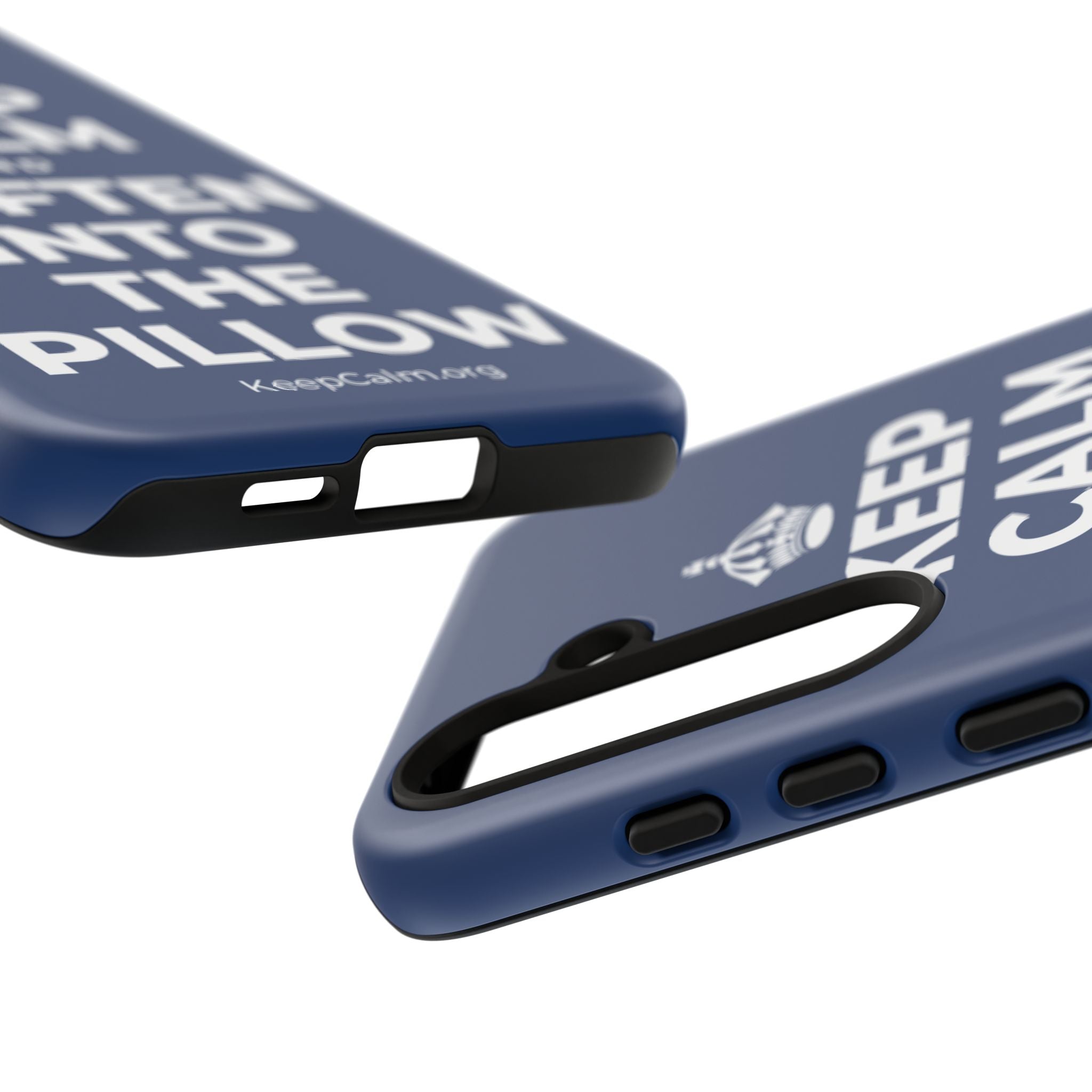 KEEP CALM AND SOFTEN INTO THE PILLOW Phone Case