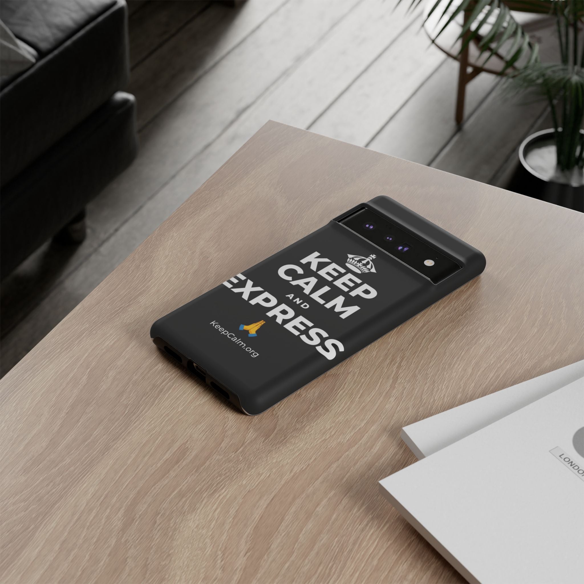 KEEP CALM AND EXPRESS 🙏 Phone Case