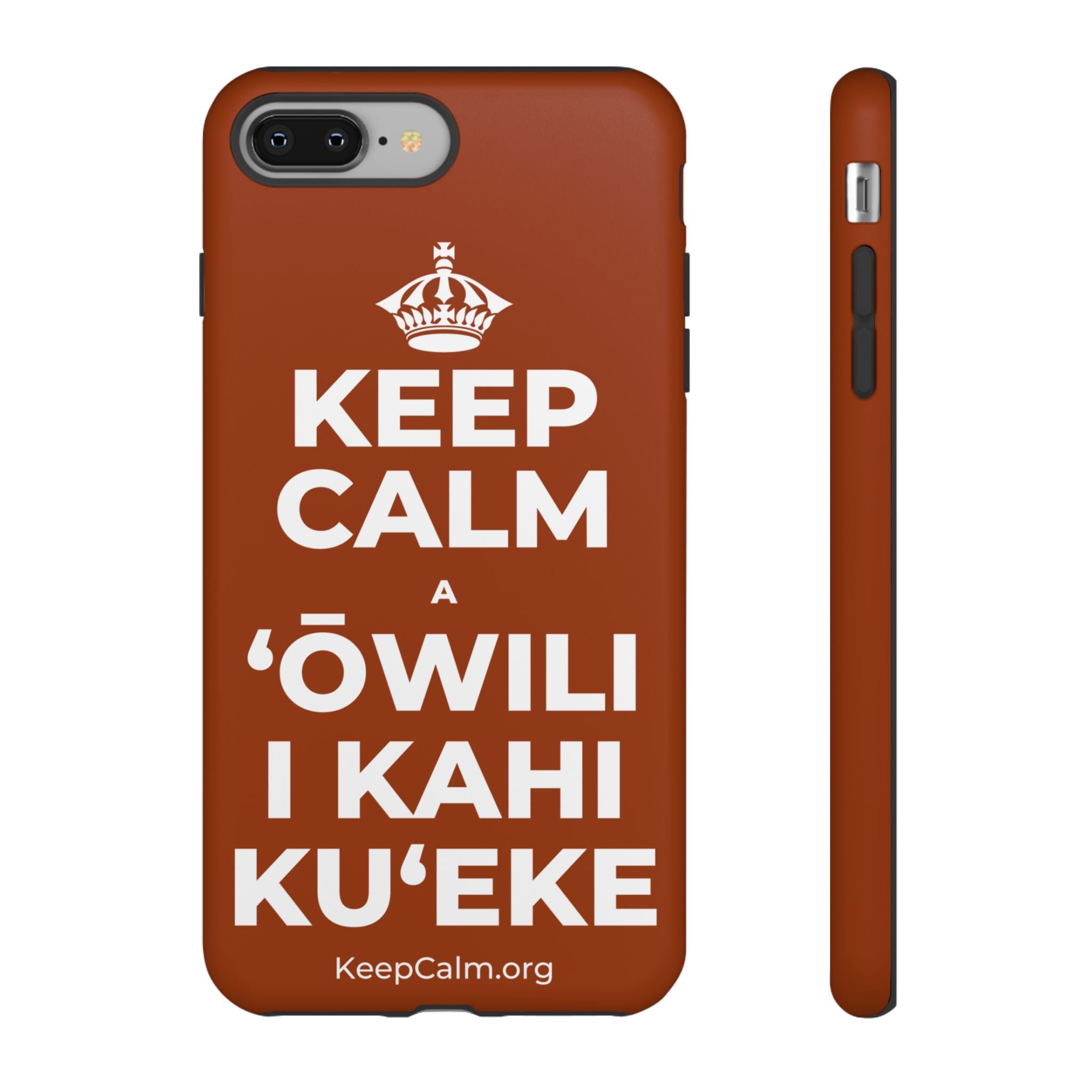 KEEP CALM A ʻŌWILI I KAHI KUʻEKE Phone Case