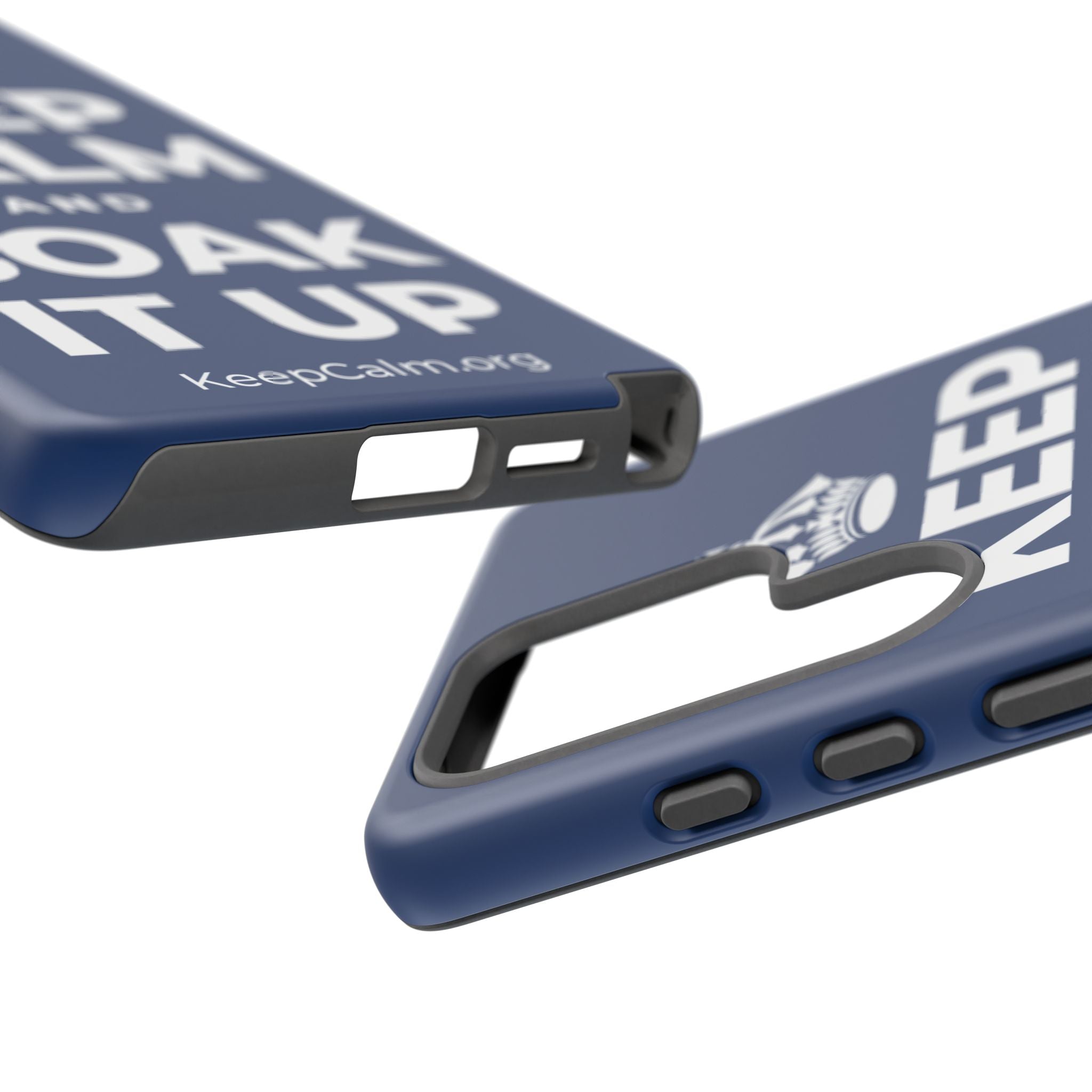 KEEP CALM AND SOAK IT UP Phone Case