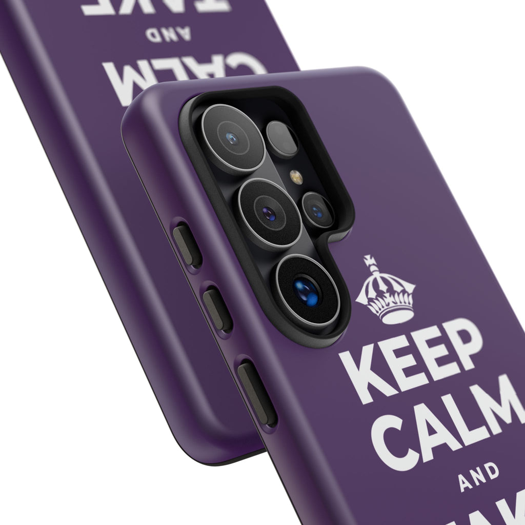 KEEP CALM AND TAKE THE LEAP Phone Case