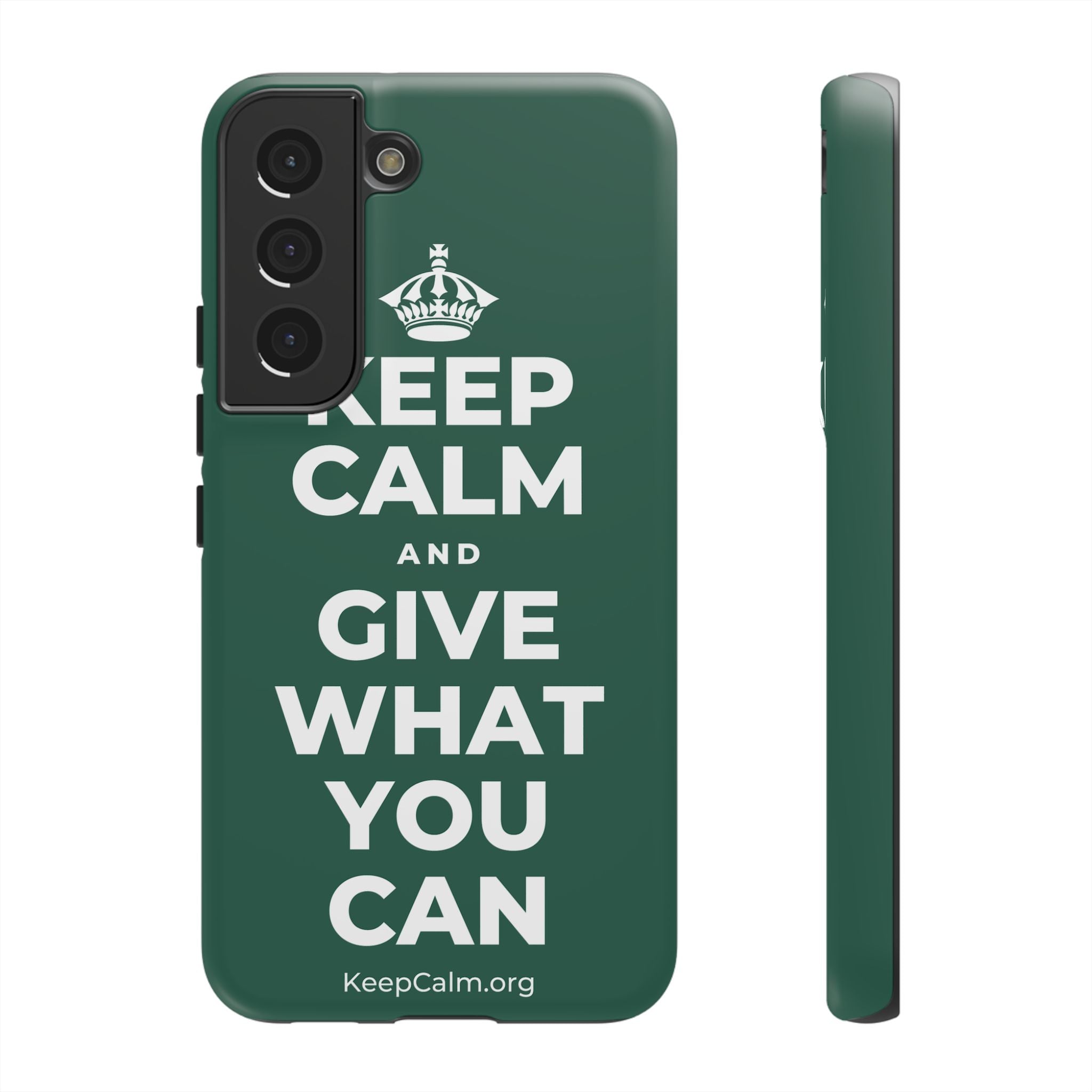 KEEP CALM AND GIVE WHAT YOU CAN Phone Case