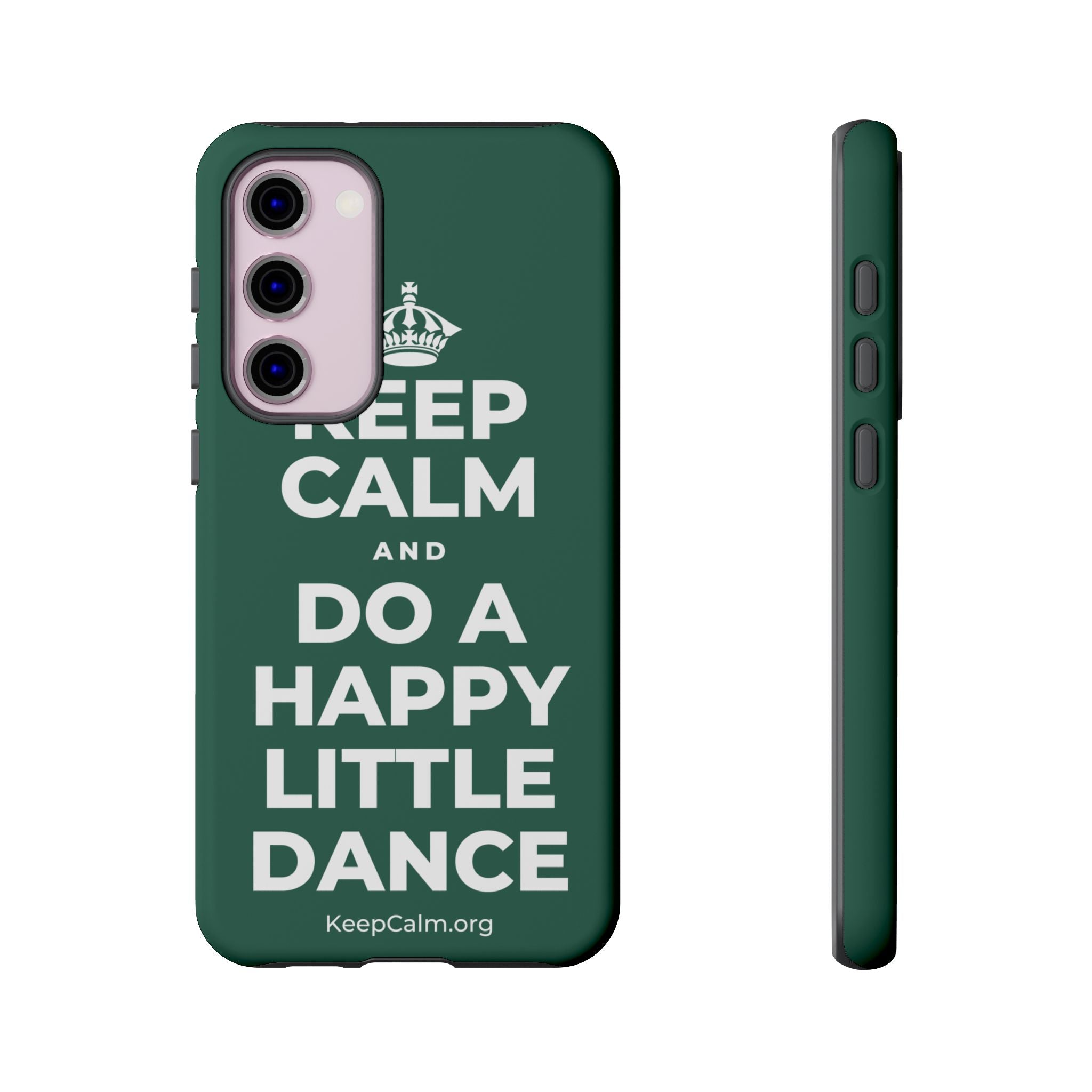 KEEP CALM AND DO A HAPPY LITTLE DANCE Phone Case