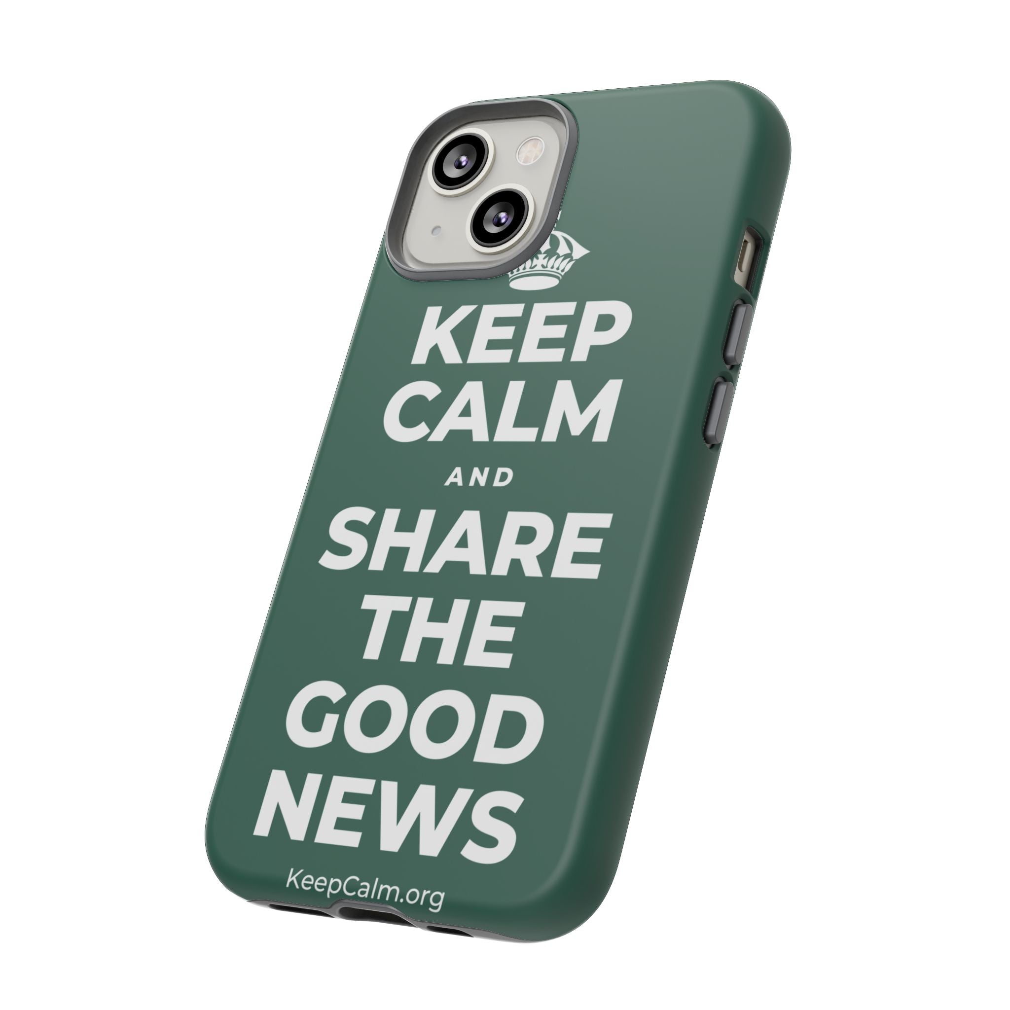 KEEP CALM AND SHARE THE GOOD NEWS Phone Case
