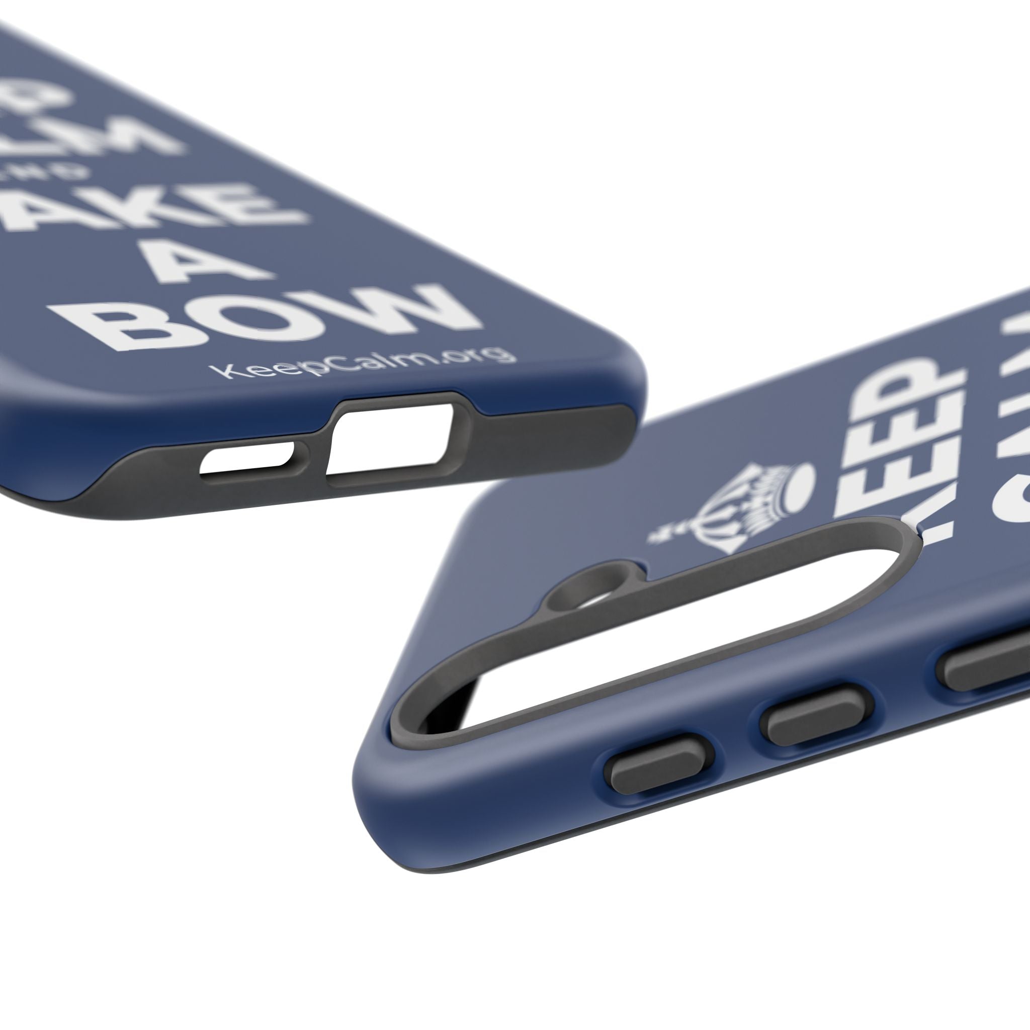 KEEP CALM AND TAKE A BOW Phone Case
