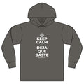 KEEP CALM Y DEJA QUE BASTE Organic Hoodie Tee