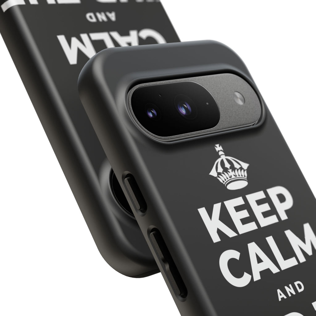 KEEP CALM AND FIND THE HORIZON Phone Case