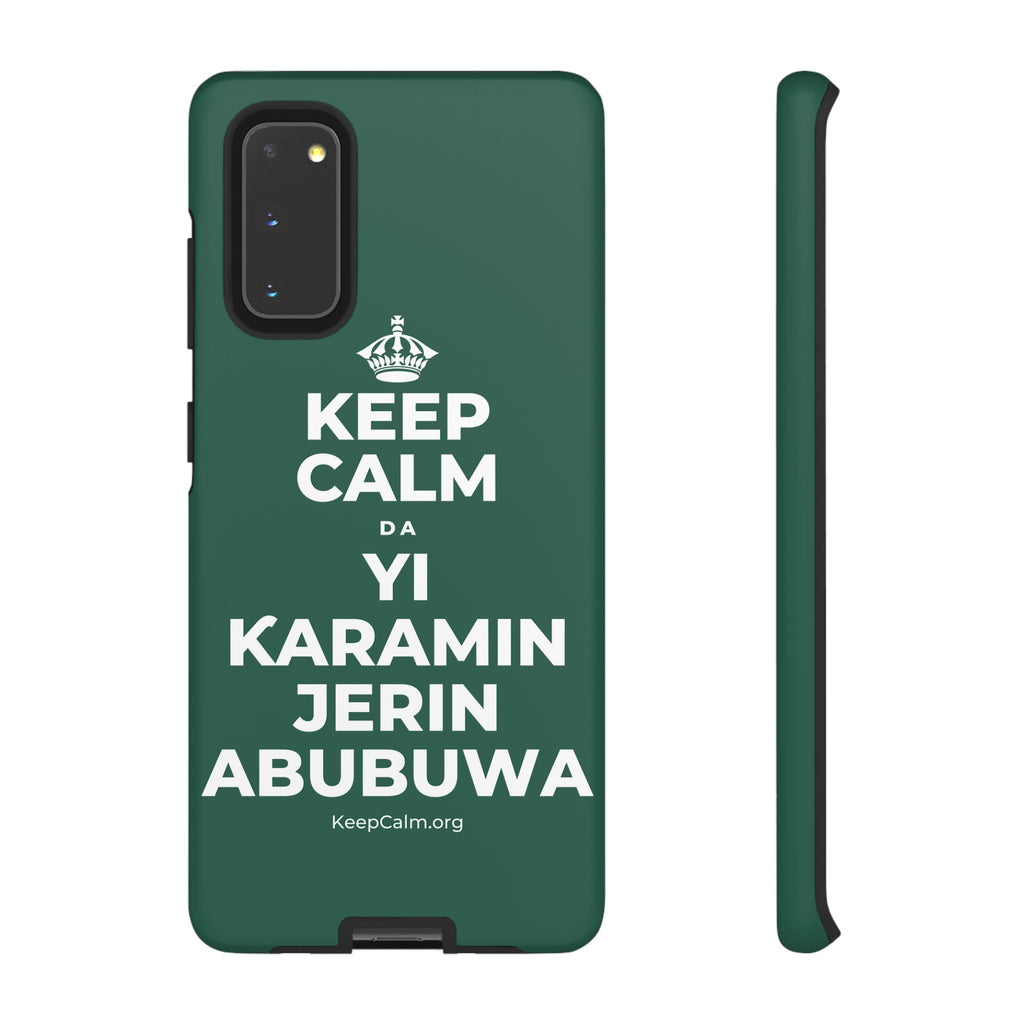 KEEP CALM DA YI ƘARAMIN JERIN ABUBUWA Phone Case